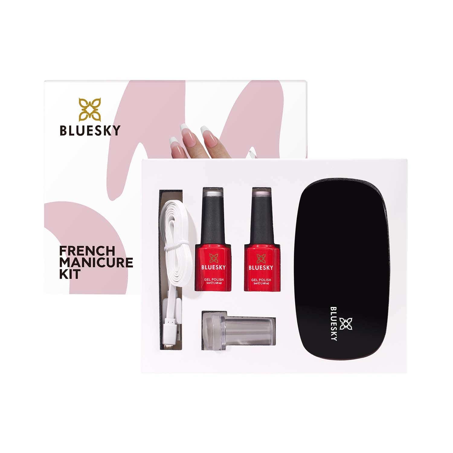 BLUESKY | BLUESKY Gel Nail Polish French Manicure Set (4 pcs)