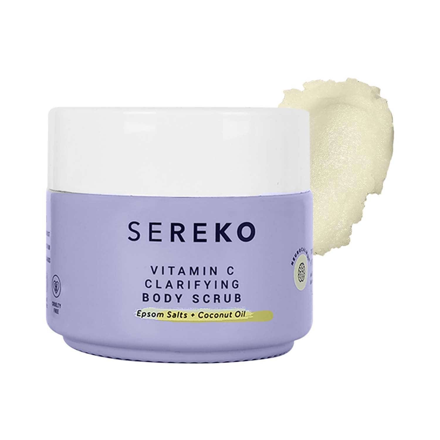 Sereko | Sereko Vitamin C Body Scrub with Epsom Salt and Coconut Oil (100 g)