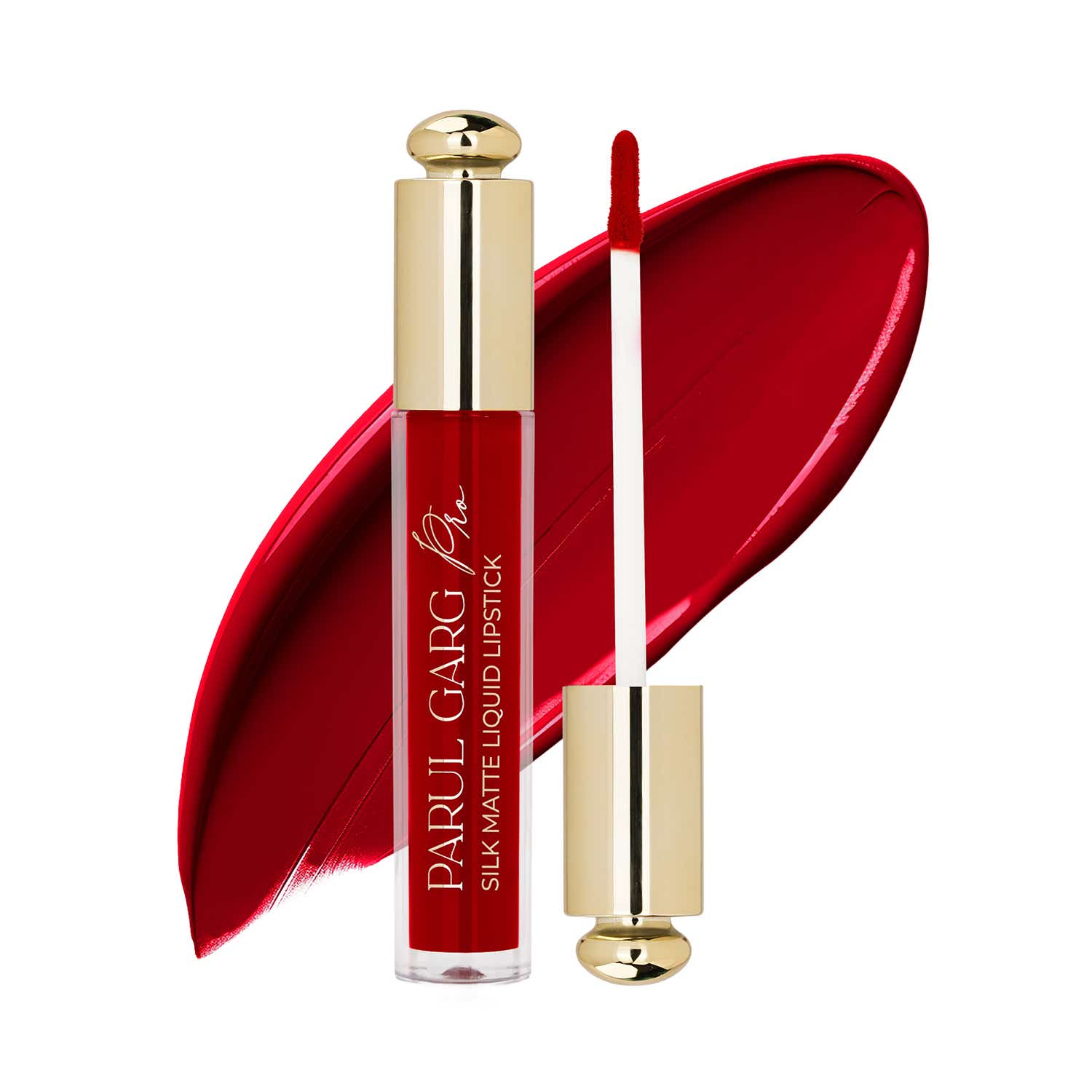 PARUL GARG Beauty | PARUL GARG Beauty Silk Matte Liquid Lipstick - Poppy (3 ml)
