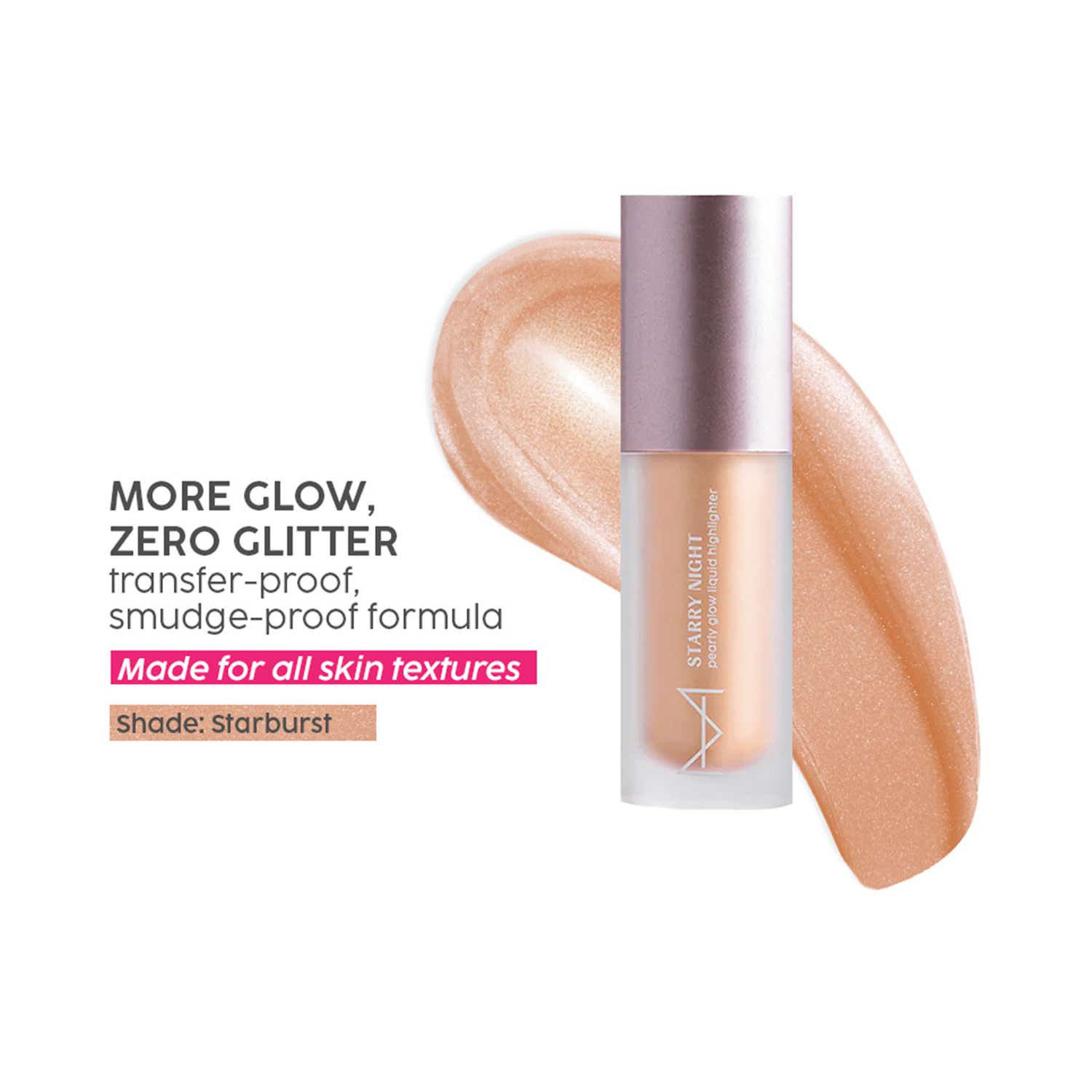 HOUSE OF MAKEUP | House Of Makeup Starry Night Pearly Glow Liquid Highlighter - Starburst (6 ml)