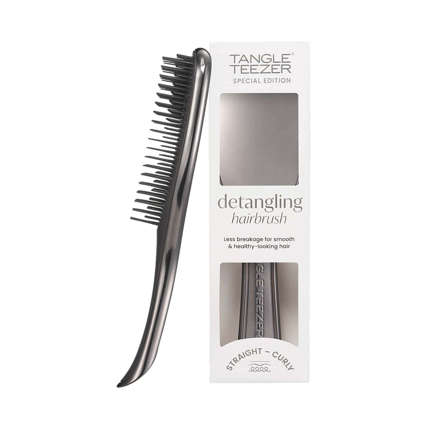 Tangle Teezer | Tangle Teezer The Ultimate Detangler Brush - Chrome Midnight Silver