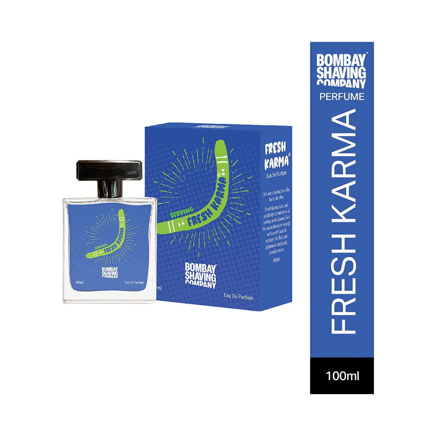 Bombay Shaving Company | Bombay Shaving Company Fresh Karma Perfume for Men (100 ml)