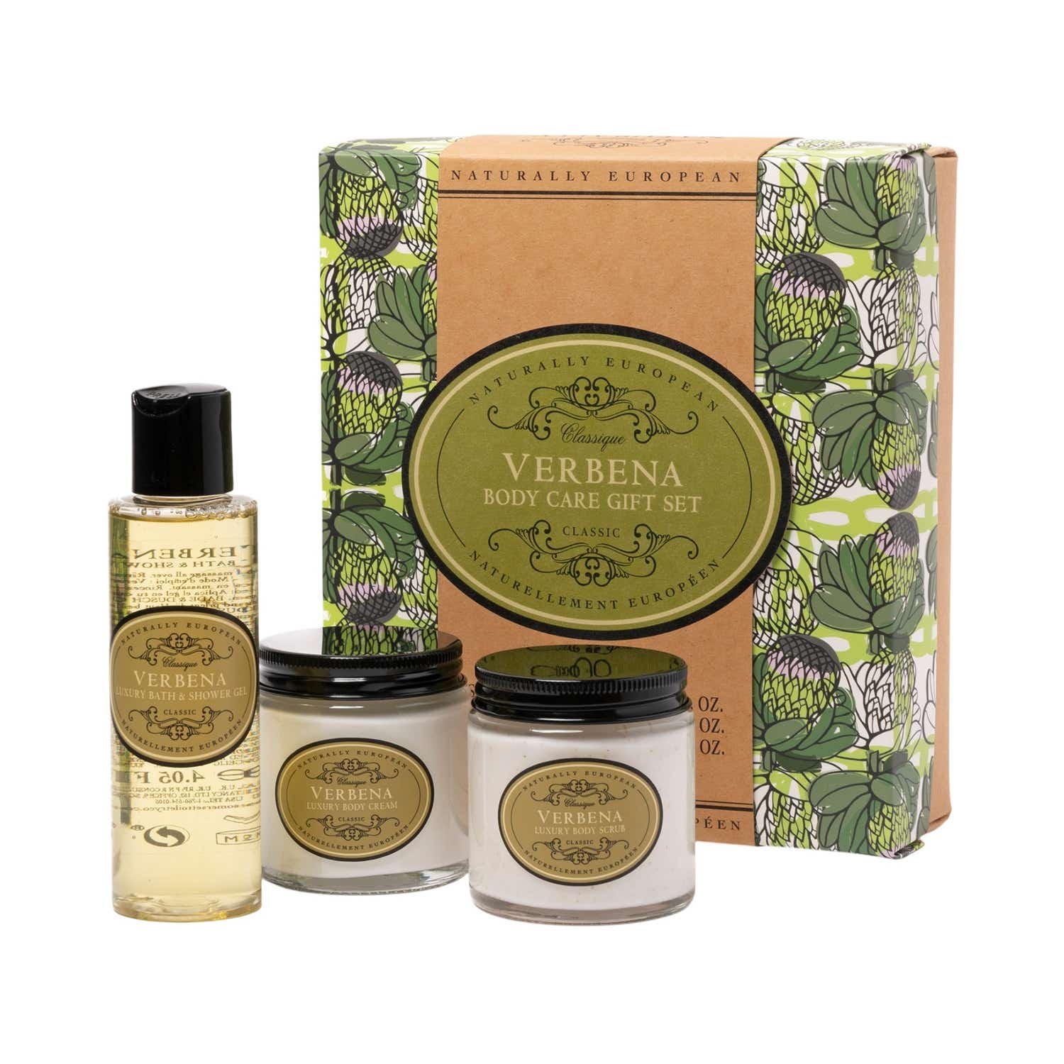 NATURALLY EUROPEAN | NATURALLY EUROPEAN Somerset Verbena Body Care Set (3 pcs)