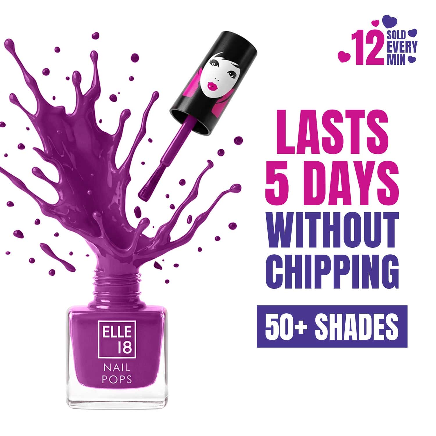 Elle 18 | Elle 18 Nail Pops Nail Color - 162 (5ml)