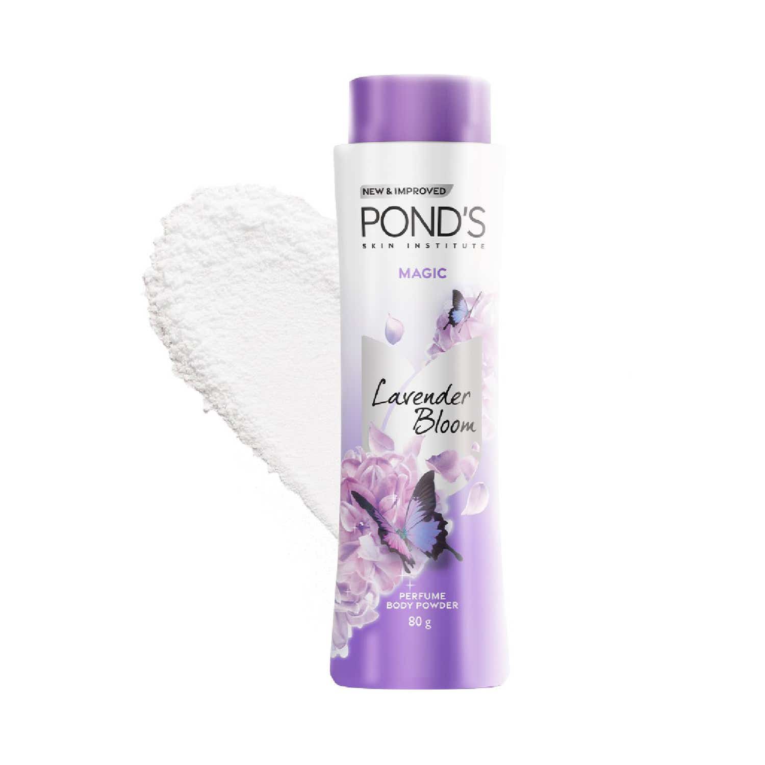 Pond's | Pond's Magic Perfume Powder with Vitamin B3 for Women Lavendar (80 g)