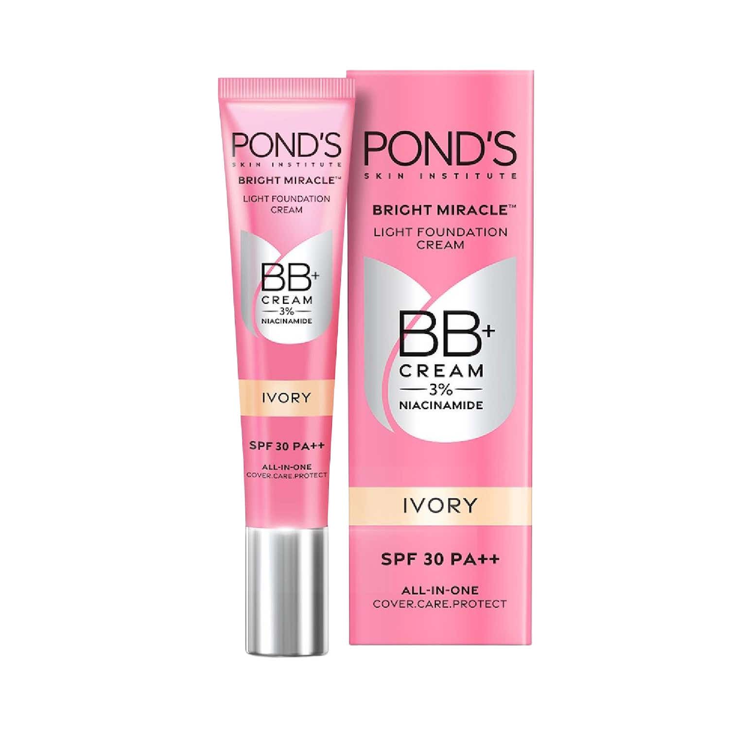 Pond's | Pond's BB+ Cream Instant Spot Coverage + Light Makeup Glow - Ivory (18g)