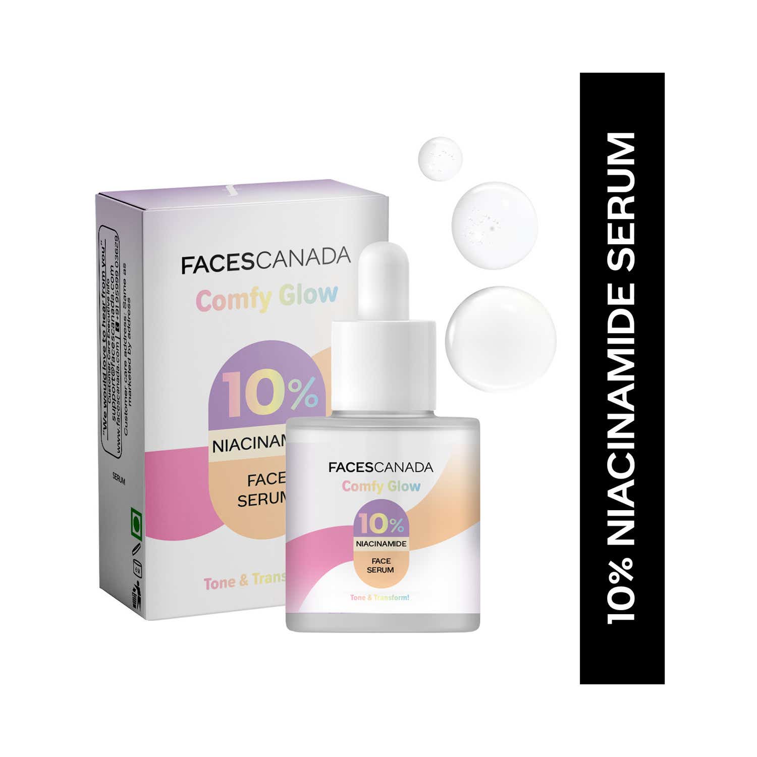 Faces Canada | Faces Canada Comfy Glow 10% Niacinamide Face Serum (15ml)