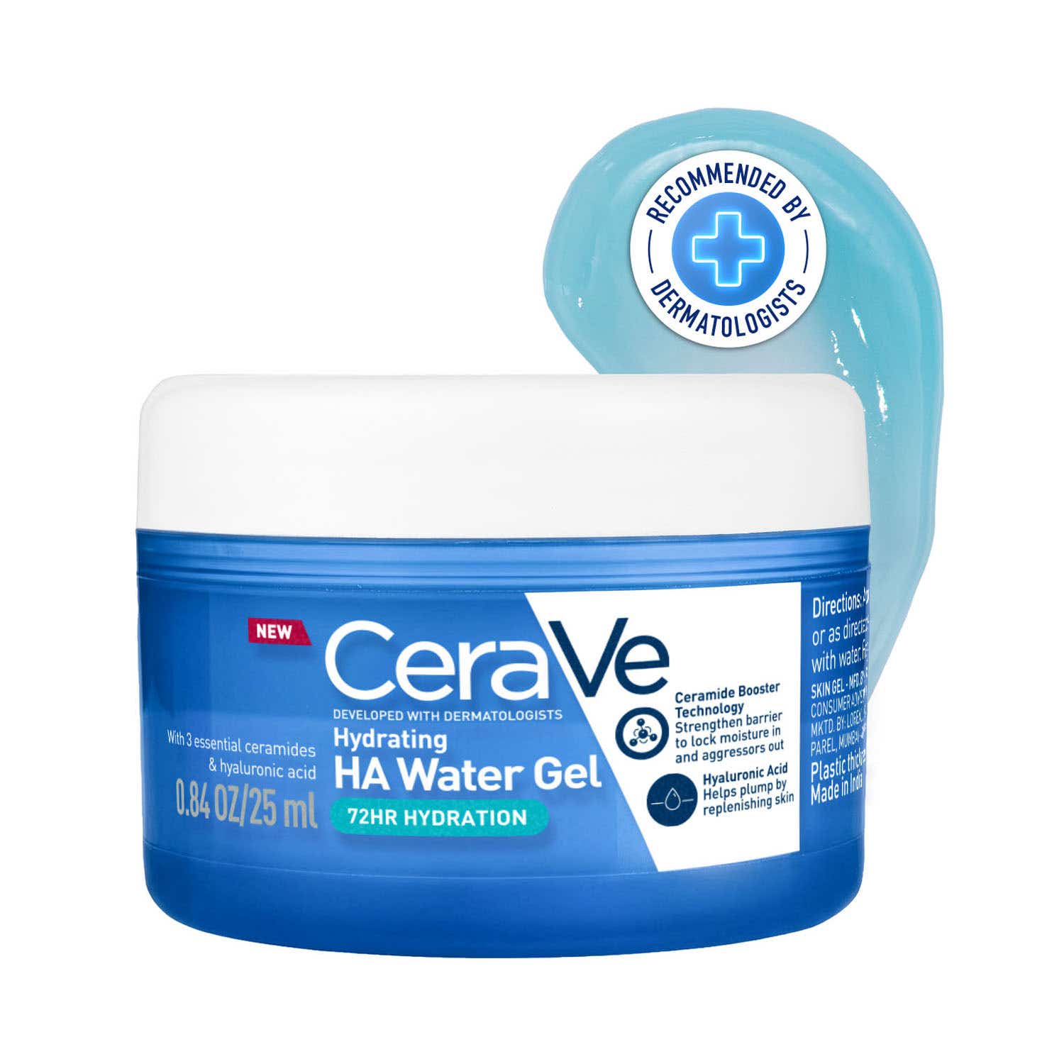 CeraVe | CeraVe HA Water Gel Face Moisturizer With Hyaluronic Acid & Ceramides (25 ml)