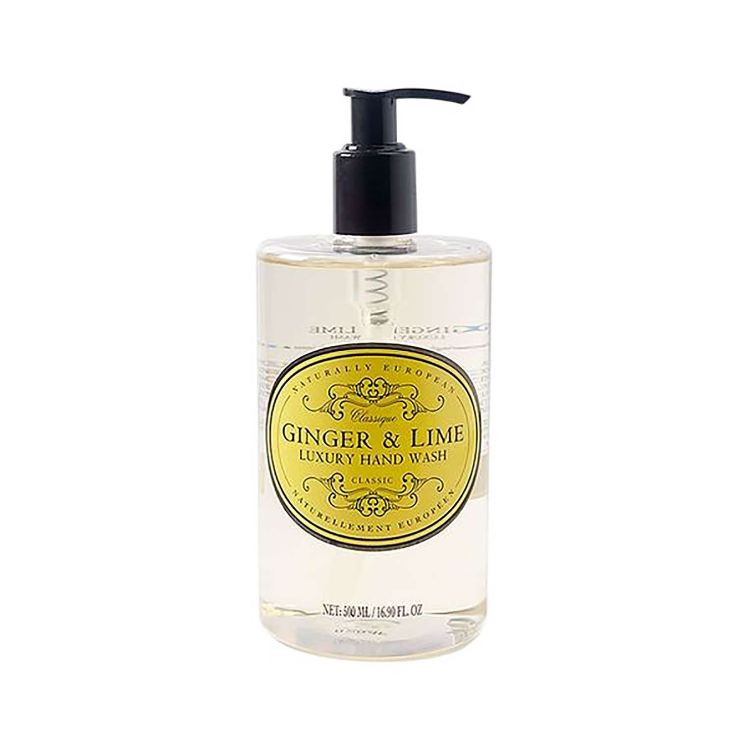 NATURALLY EUROPEAN | NATURALLY EUROPEAN Somerset Ginger & Lime Hand Wash (500 ml)