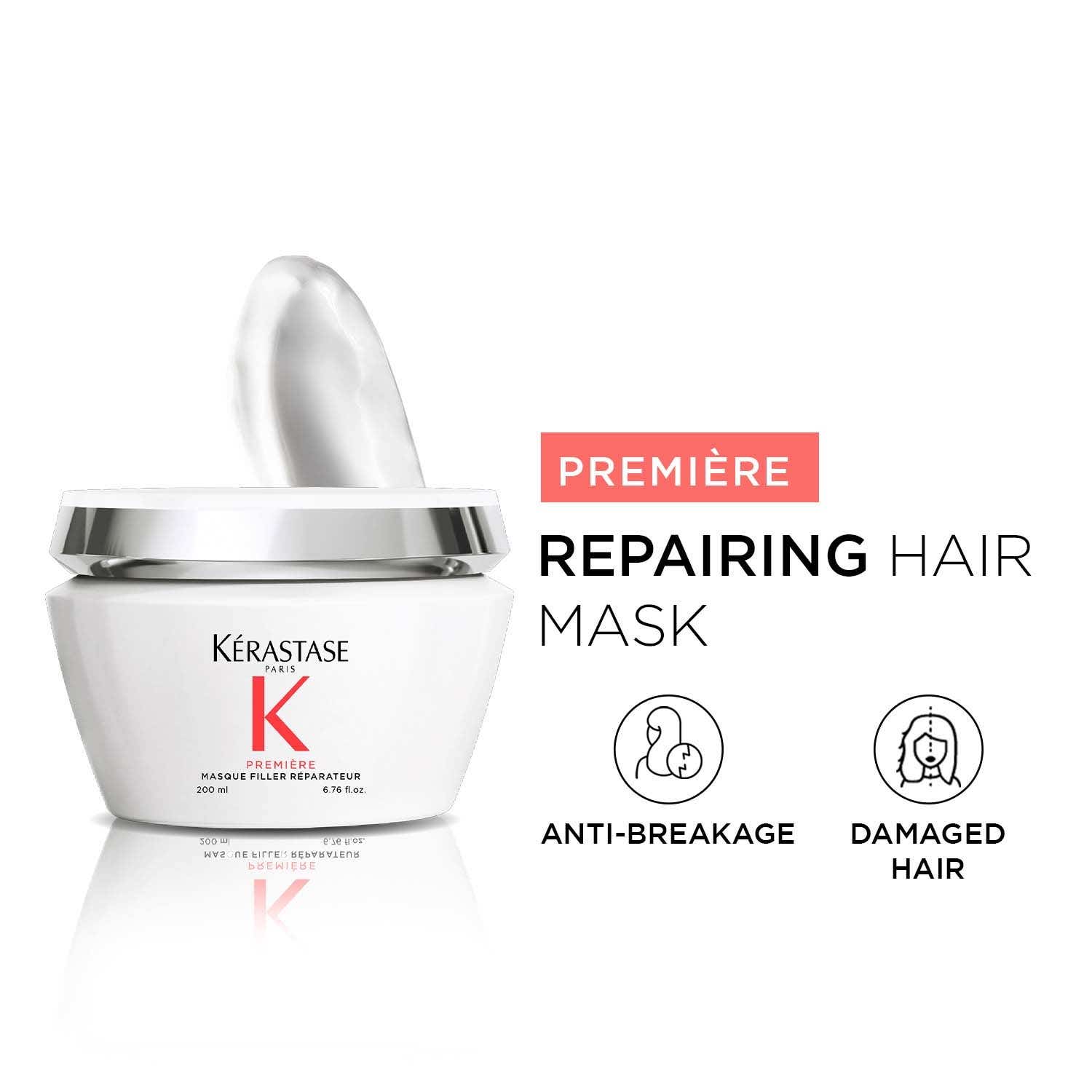 KERASTASE | KERASTASE Premiere Anti-Breakage & Repairing Hair Mask for Damaged Hair (200 ml)