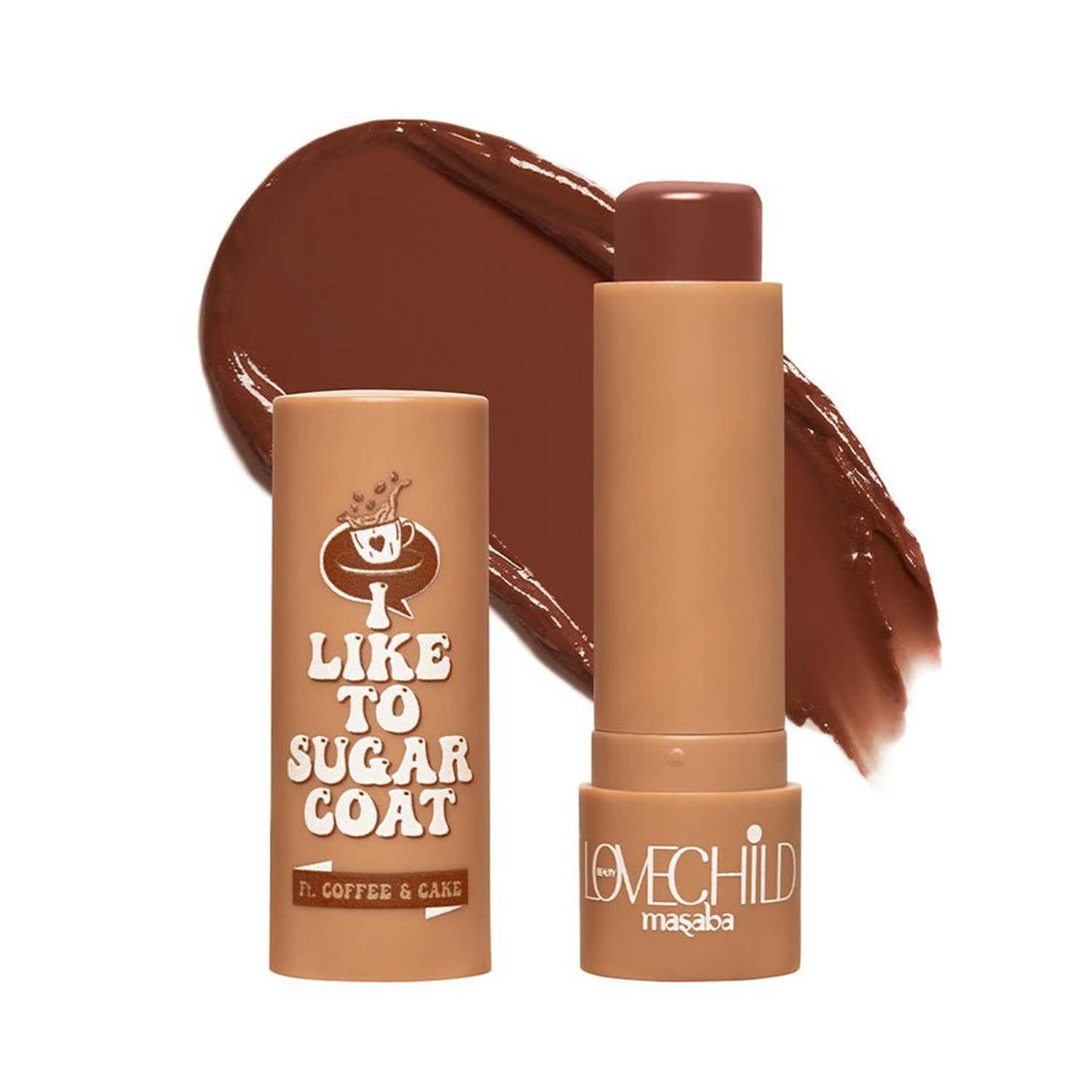LoveChild Masaba | LoveChild Masaba I Like To Sugar Coat Lip Balm - Coffee & Cake (4.5 g)