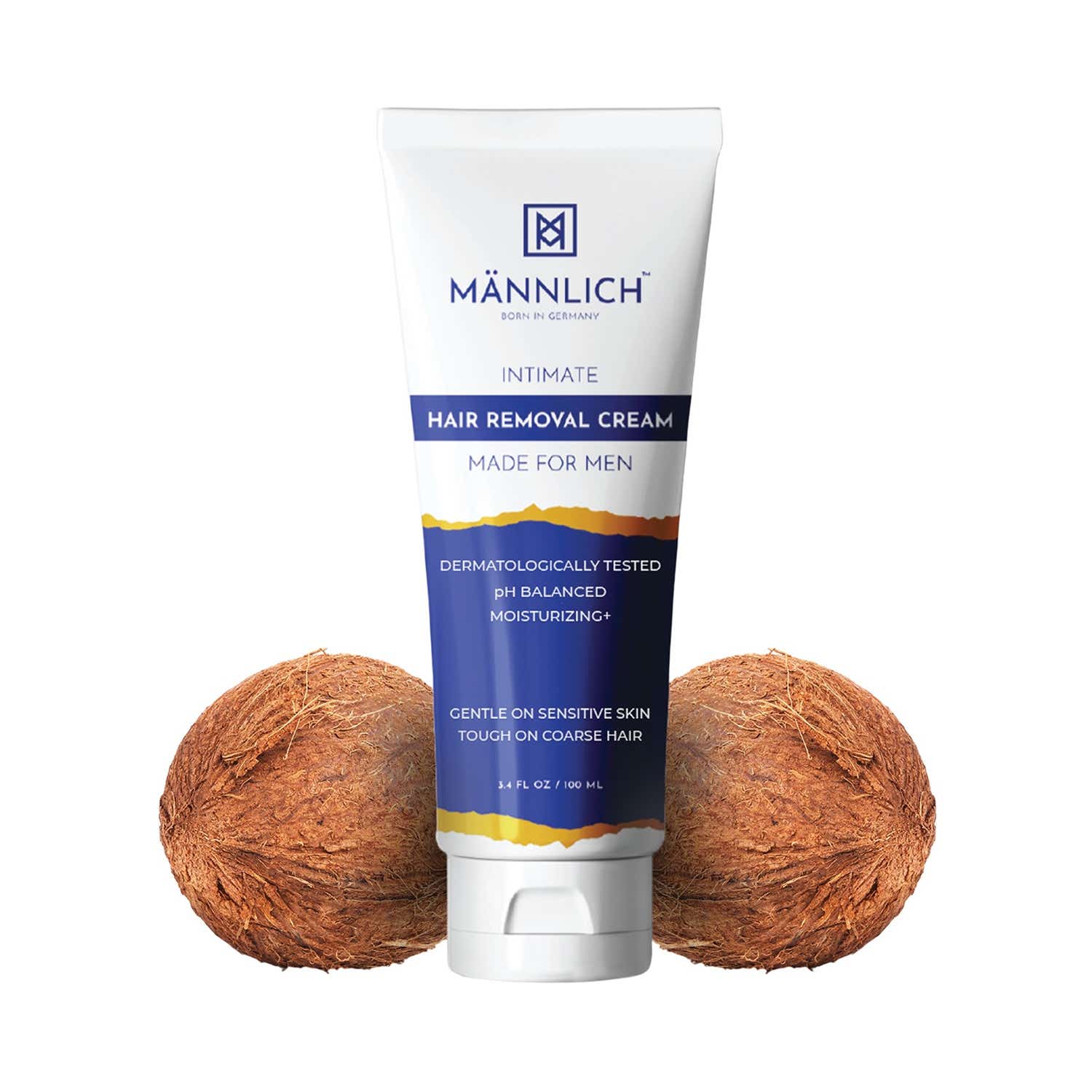 Mannlich | Mannlich Intimate Hair Removal Cream For Men (100 ml)