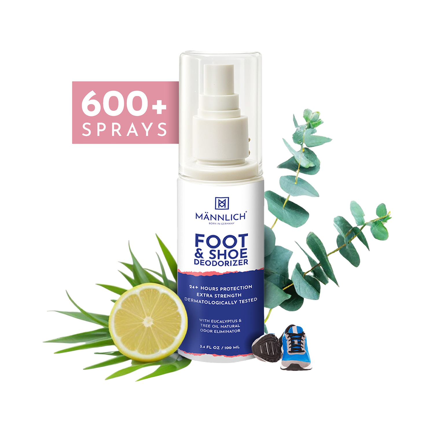 Mannlich | Mannlich Foot & Shoe Deodorizer Spray (100 ml)