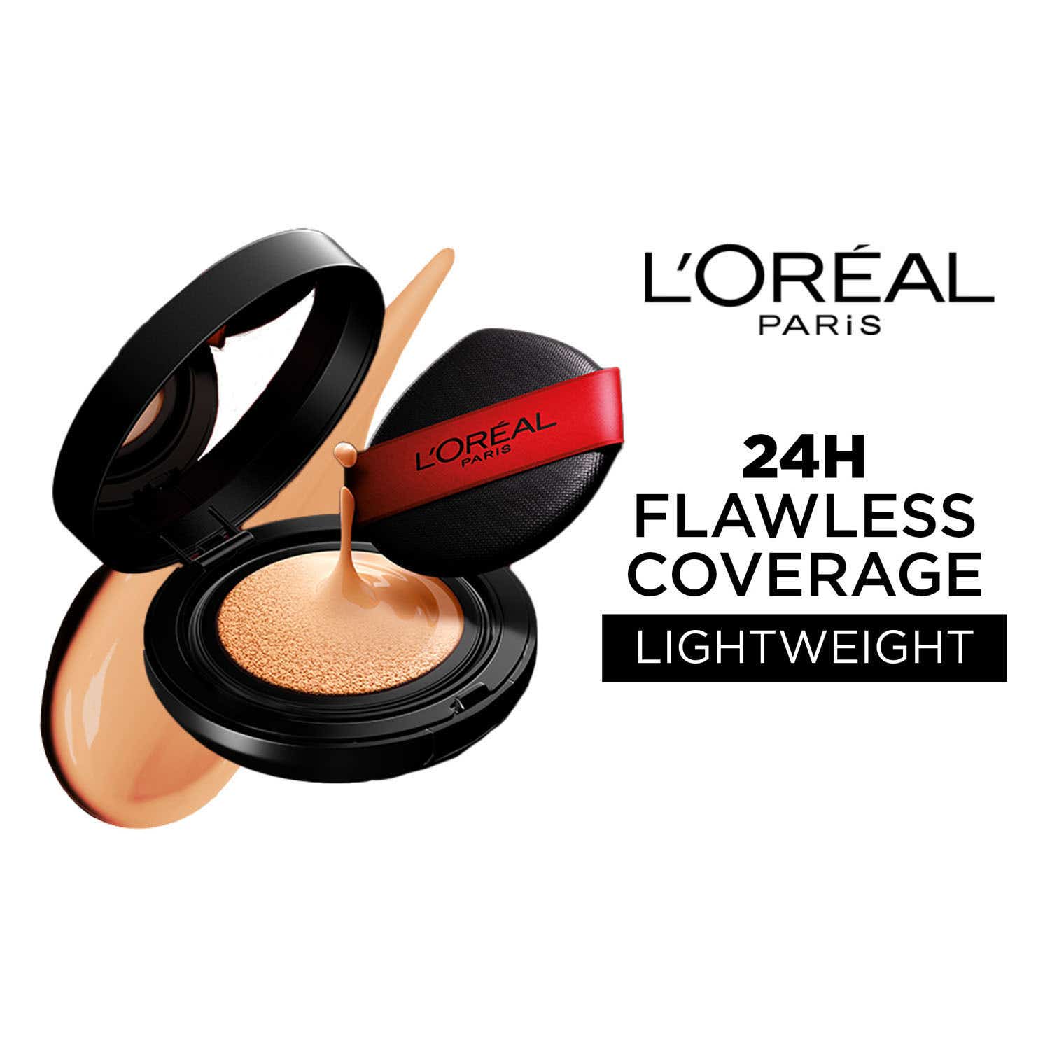 L'Oreal Paris | L'Oreal Paris Infallible Cushion Foundation 24Hr Full Coverage Glass-Skin Finish - ShadeW257 (11 g)