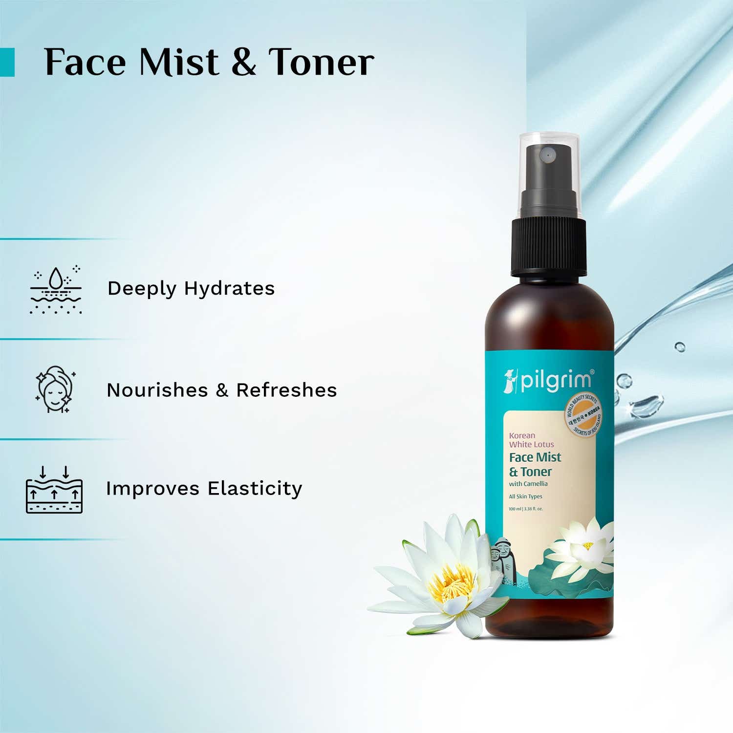 Pilgrim Complete Korean Hydration Combo 100 ml - Image 7