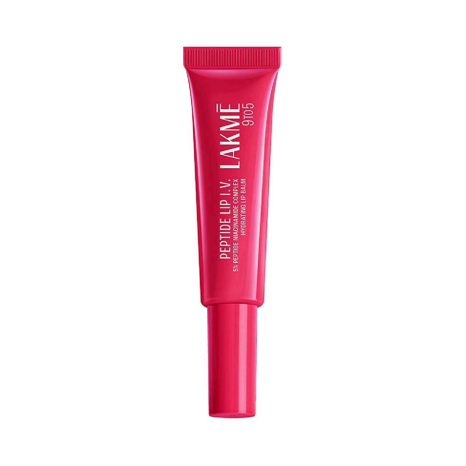 Lakme | Lakme Peptide Lip I.V. Hydrating Lip Balm - Peptalk Pink (10 g)