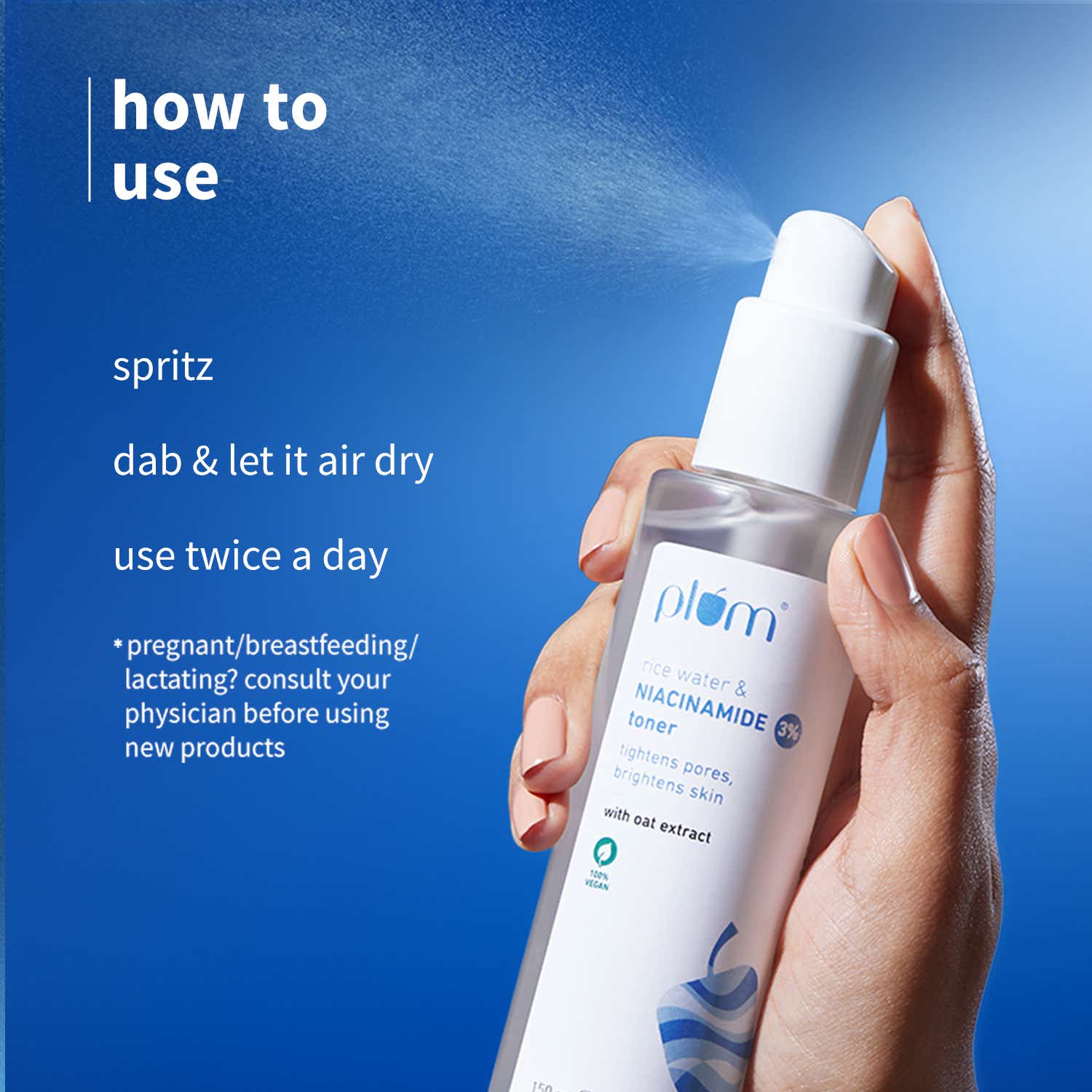 Plum 3% Niacinamide Toner 150ml - Image 8