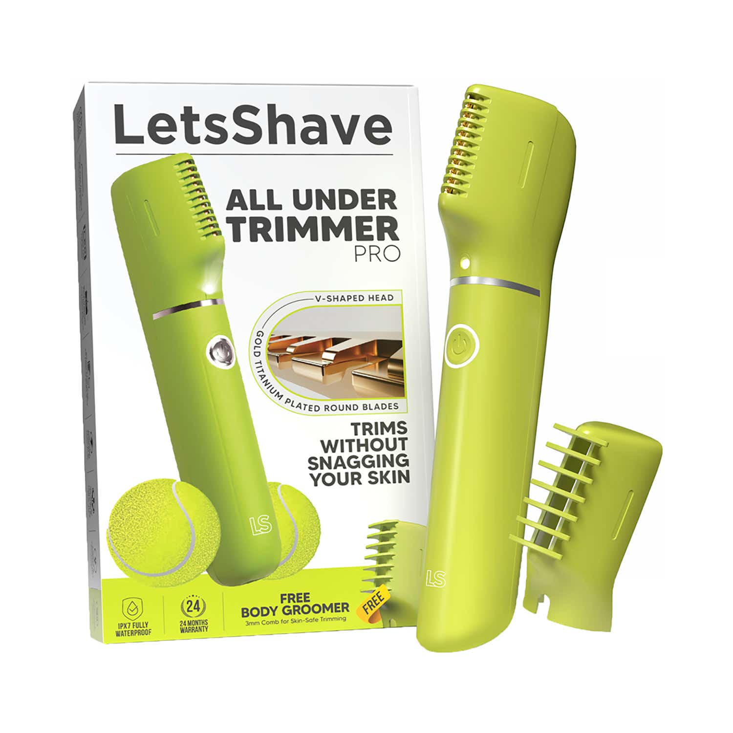 LetsShave | LetsShave Evior Bikini Line Cordless Trimmer for Women