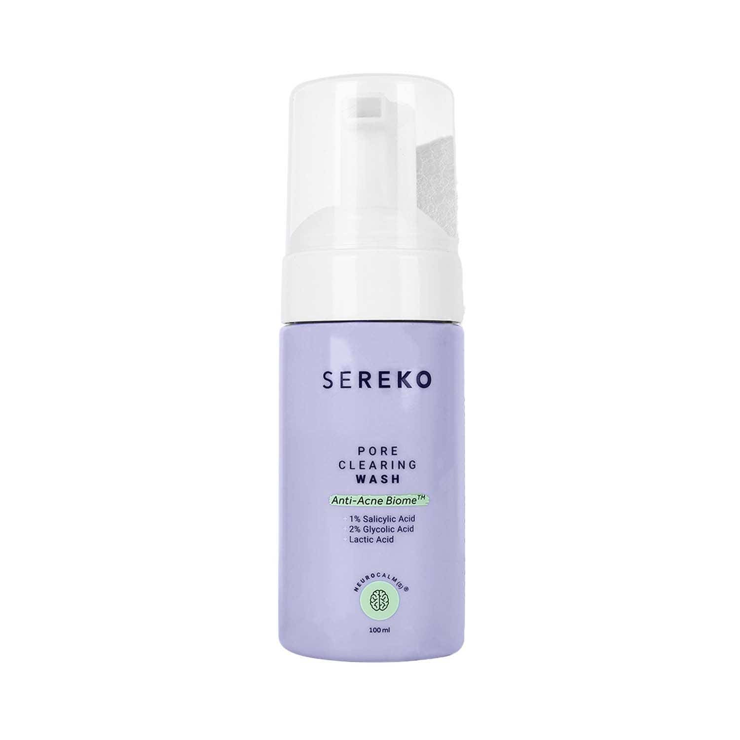 Sereko | Sereko Anti Acne Foaming Face Wash with 1% Salicylic Acid and 2% Glycolic Acid (100 ml)