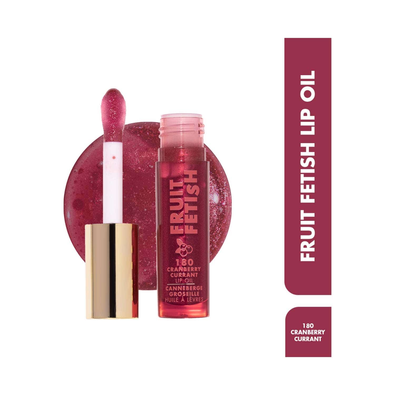 Milani | Milani Fruit Fetish Lip Oils - 180 Cranberry Currant (4 ml)