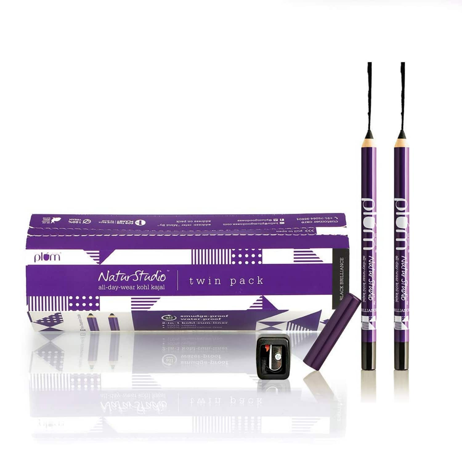 Plum | Plum Naturstudio Kajal Duo Gift Set - (2 Pcs)