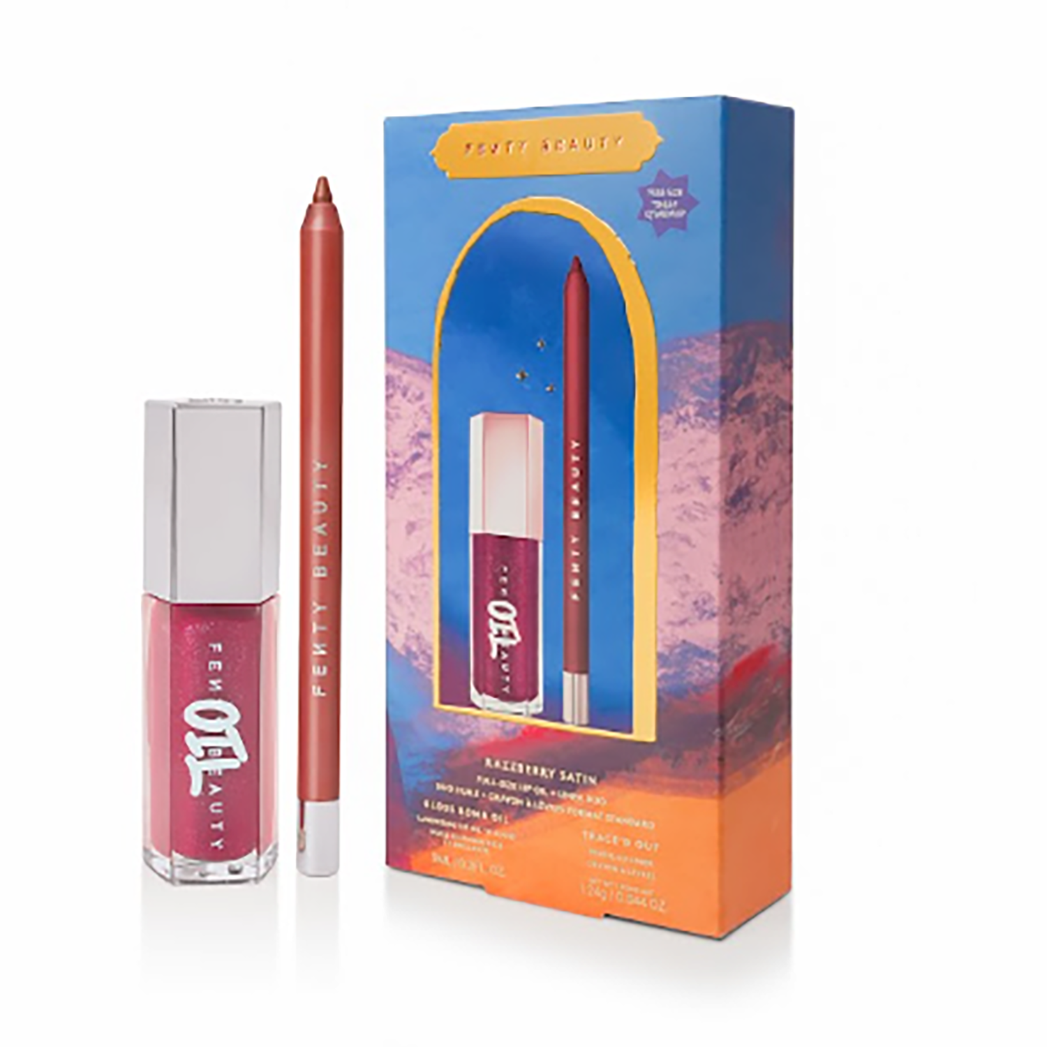 FENTY BEAUTY | FENTY BEAUTY Razberry Satin Lip Set (2 pcs)