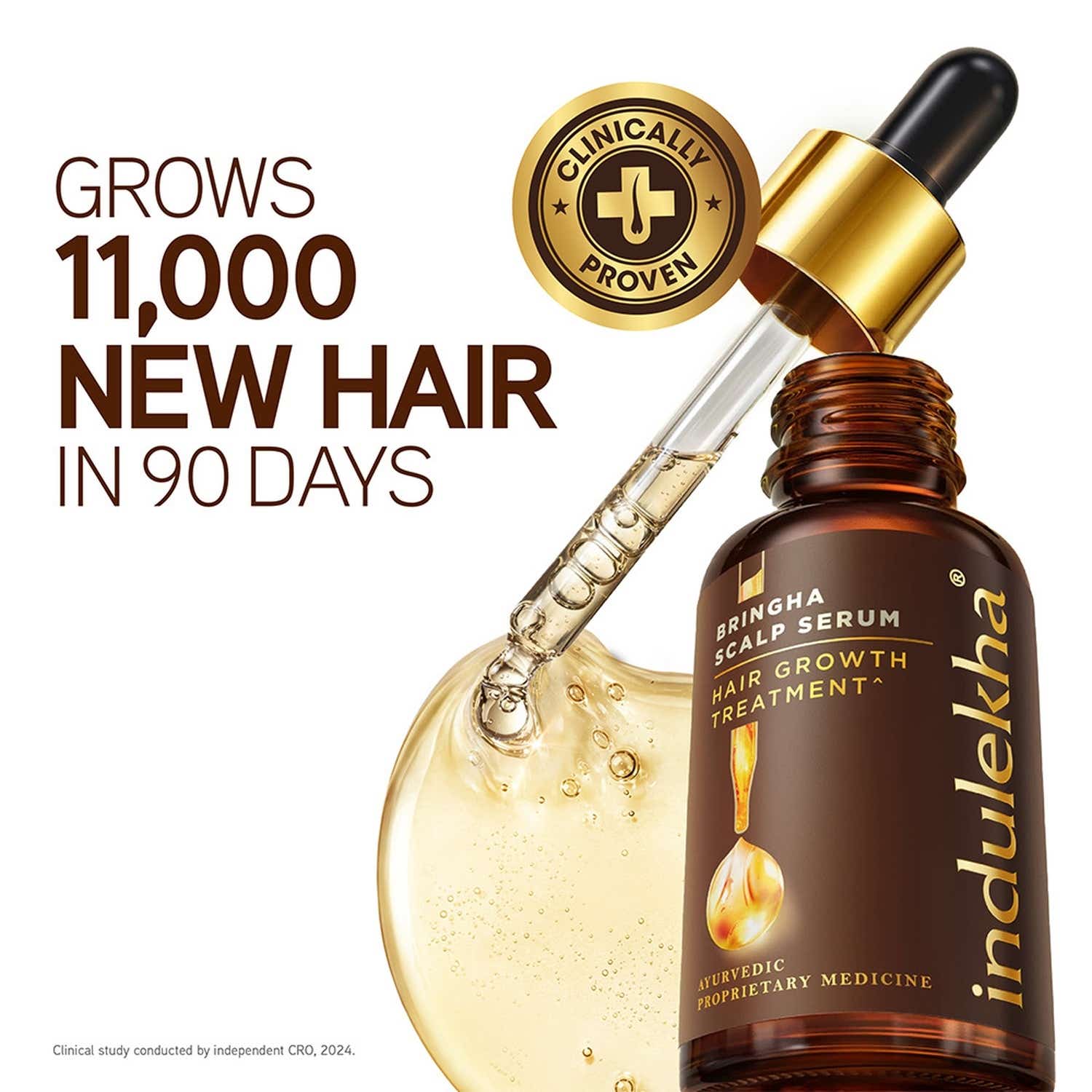 Indulekha | Indulekha Bringha Ayurvedic Hair Growth Serum (30 ml)
