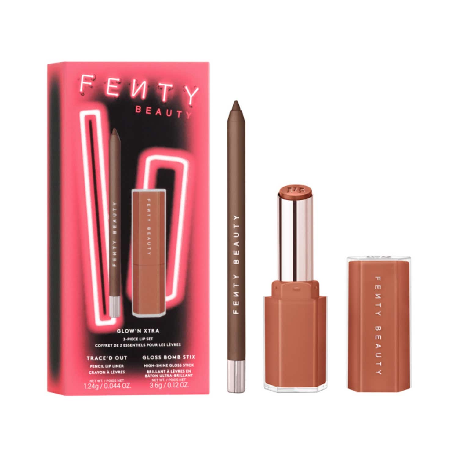 FENTY BEAUTY | FENTY BEAUTY Glow'N Xtra Lip Set (2 pcs)