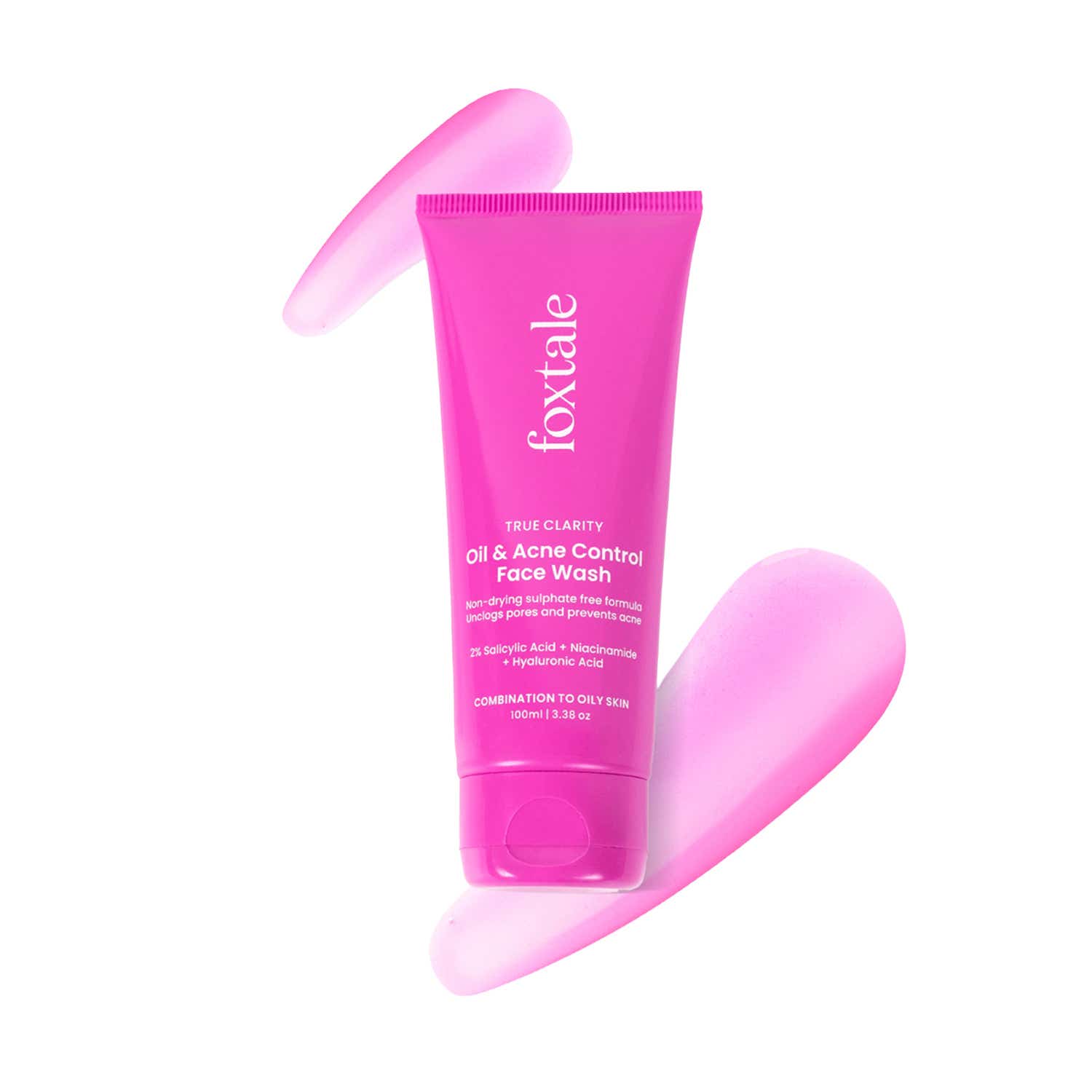 Foxtale | Foxtale True Clarity Oil and Acne Control Face Wash (100 ml)