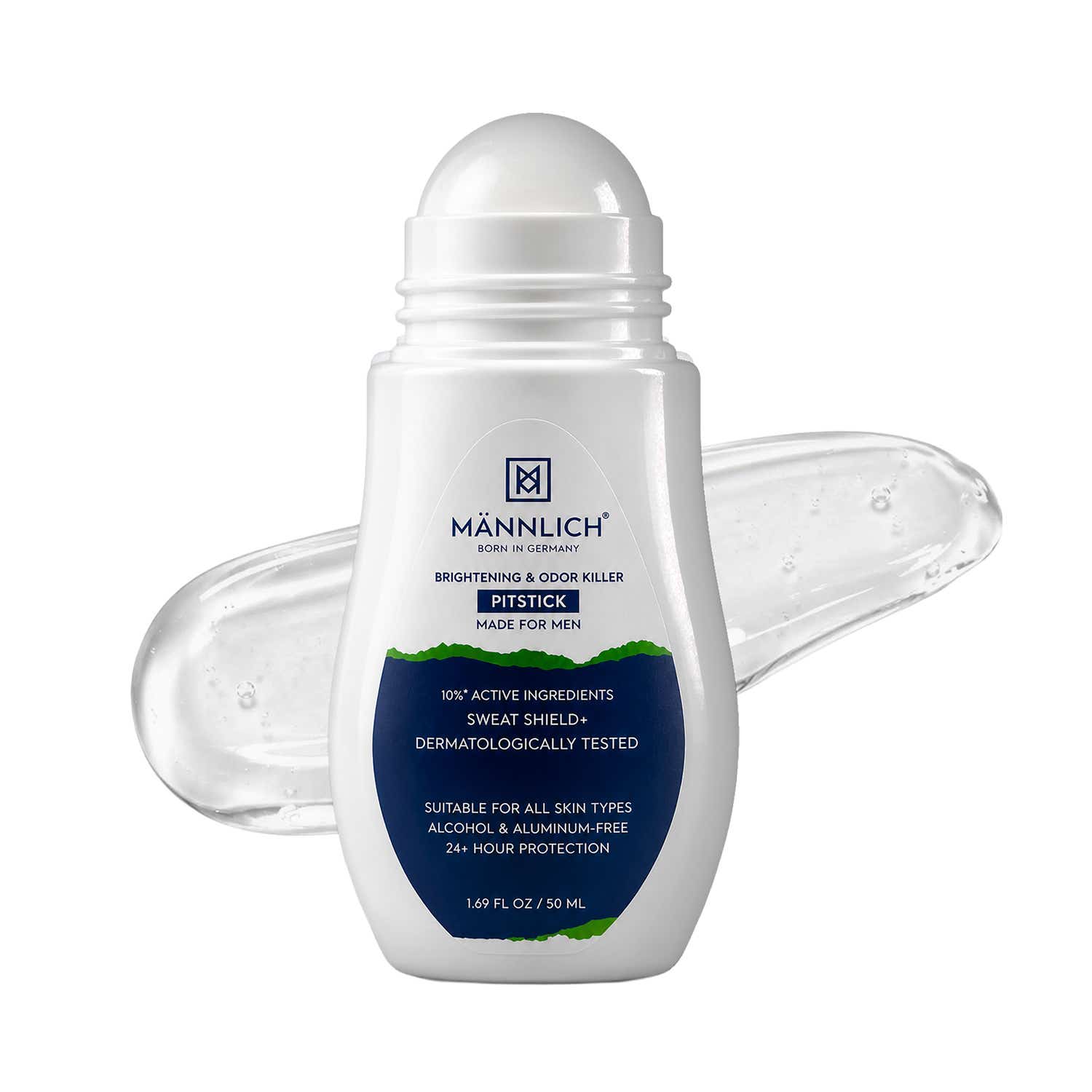 Mannlich | Mannlich Pitstick Underarm Roll On for Men (50 ml)