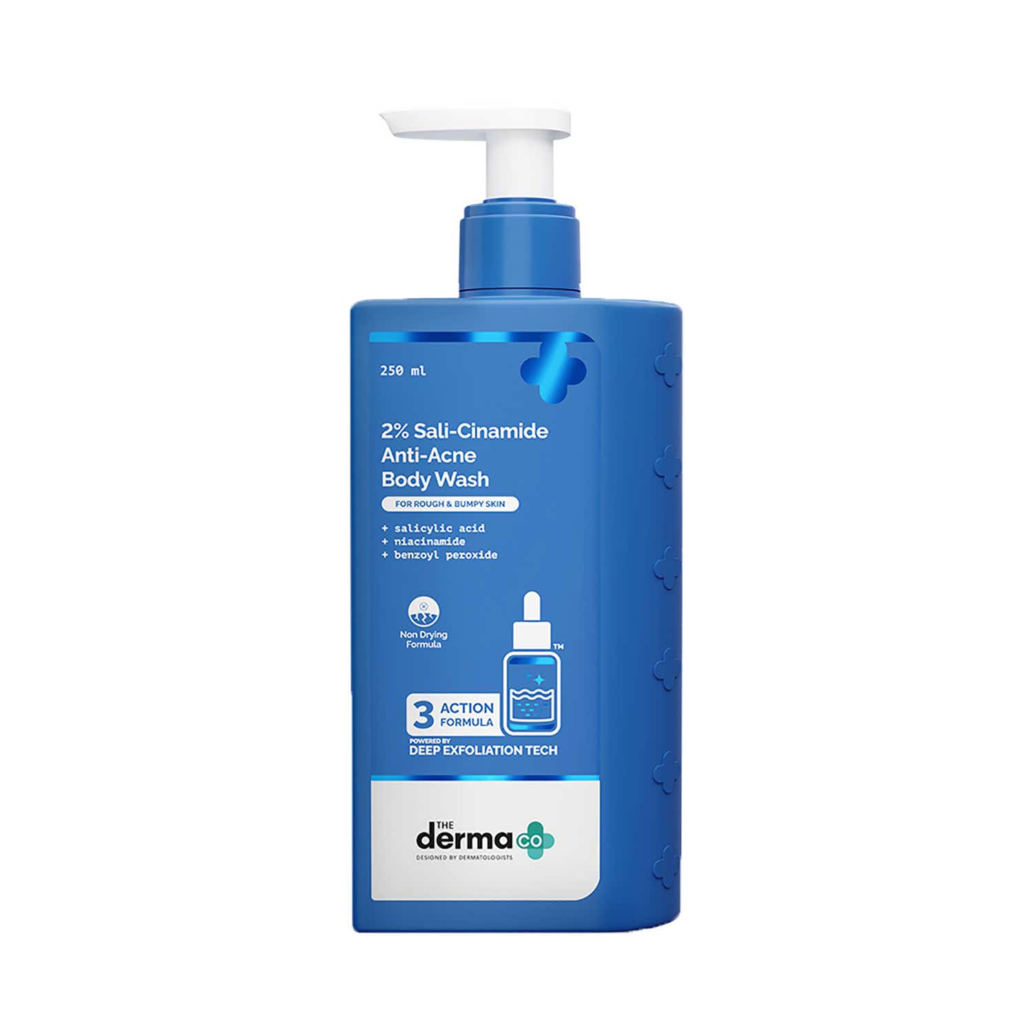The Derma Co | The Derma Co 2% Sali-Cinamide Anti-Acne Body Wash (250 ml)