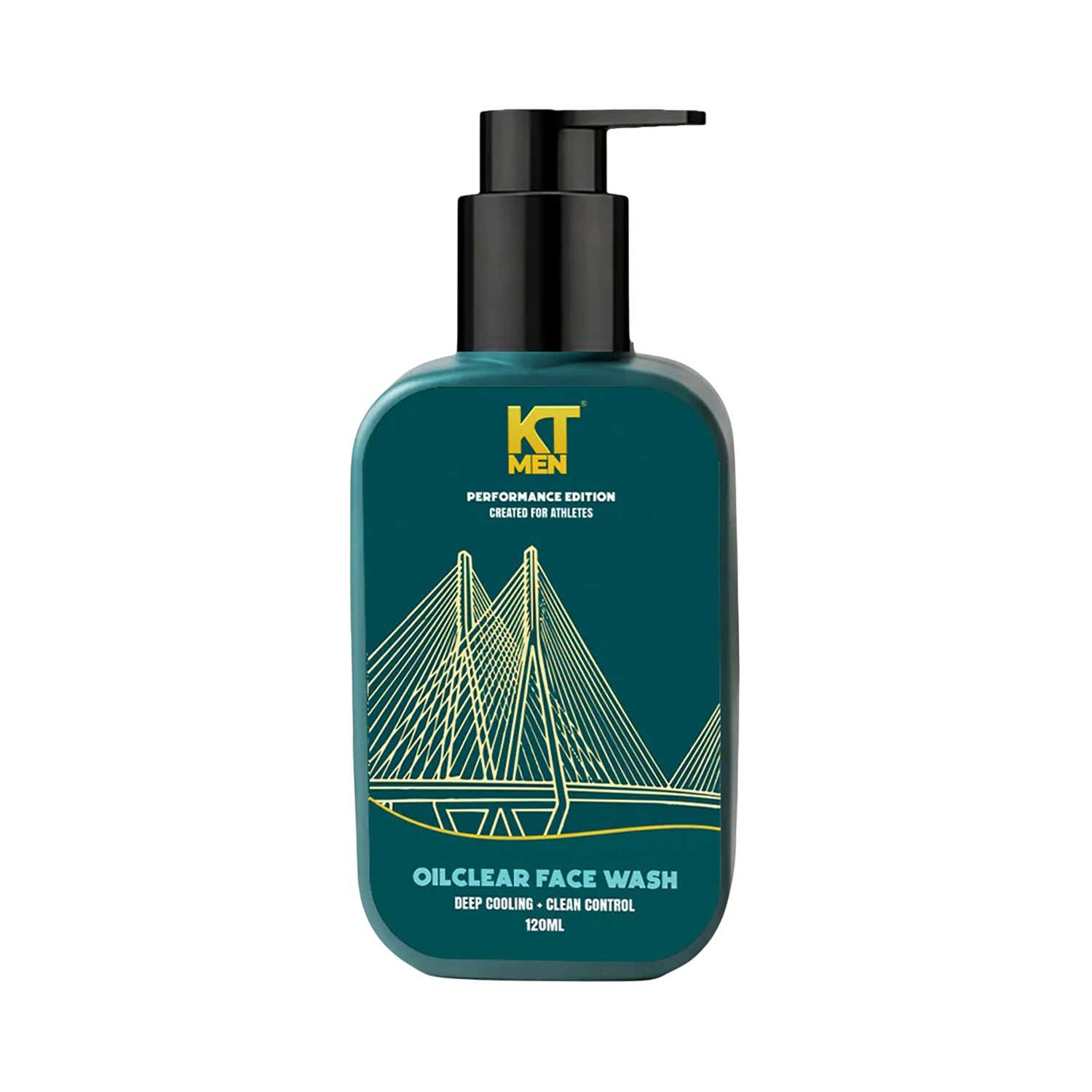 KT MEN | KT MEN Deep Cooling + Clean Control Oil Clear Face Wash (150 ml)