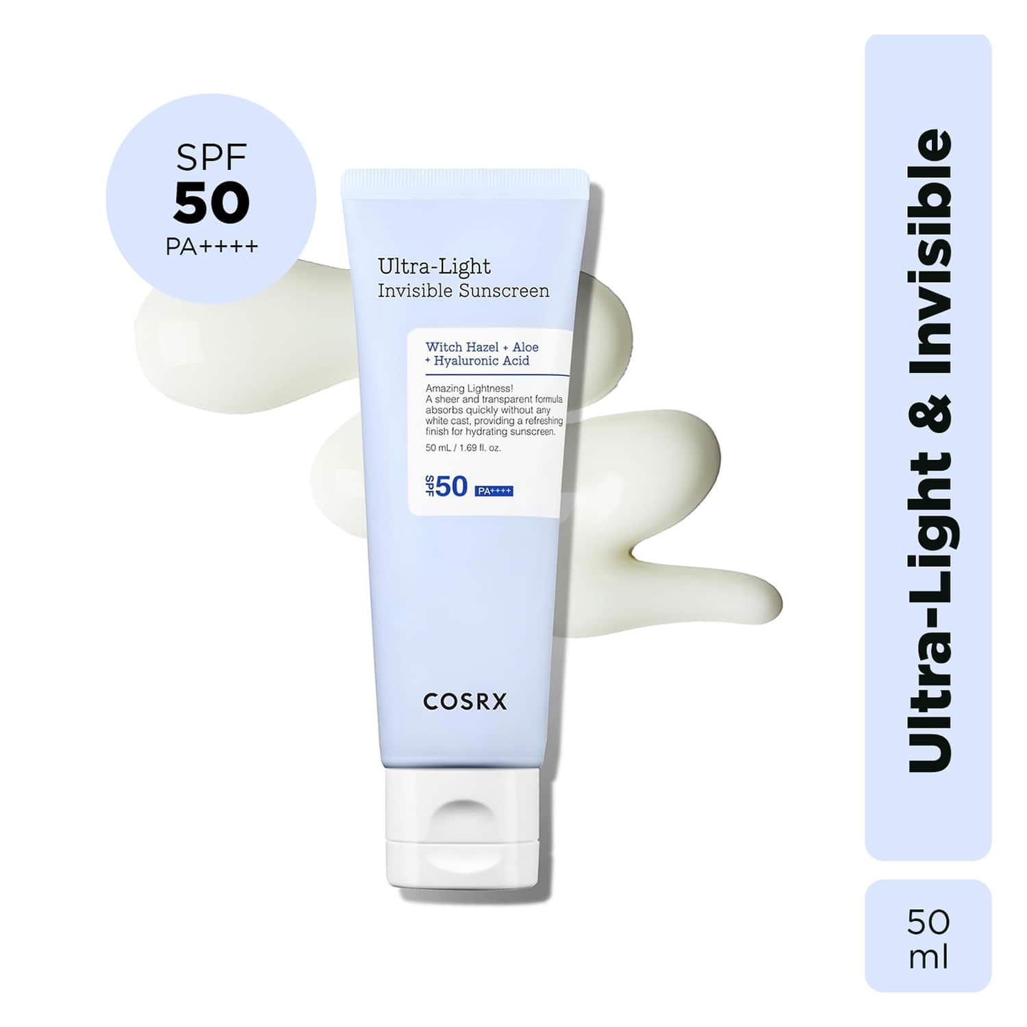 COSRX | COSRX Ultra-Light Invisible Sunscreen SPF50 PA++++ (50 ml)
