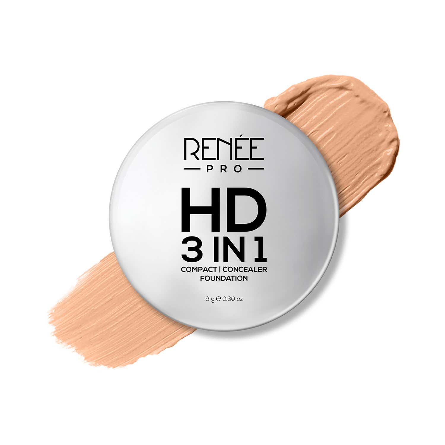 RENEE | Renee Cosmetics Pro HD 3-In-1 Compact With SPF 20 - Crème (9 g)