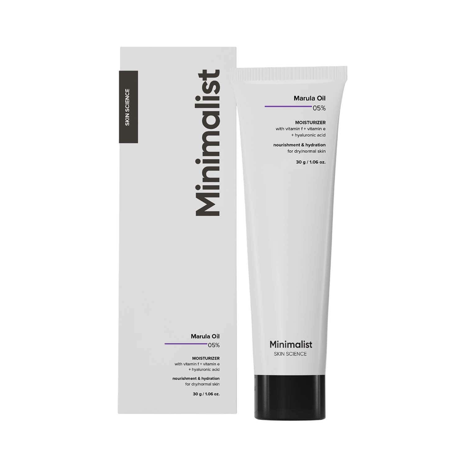 Minimalist | Minimalist 5% Marula Oil Face Moisturizer For Dry Skin (30 g)
