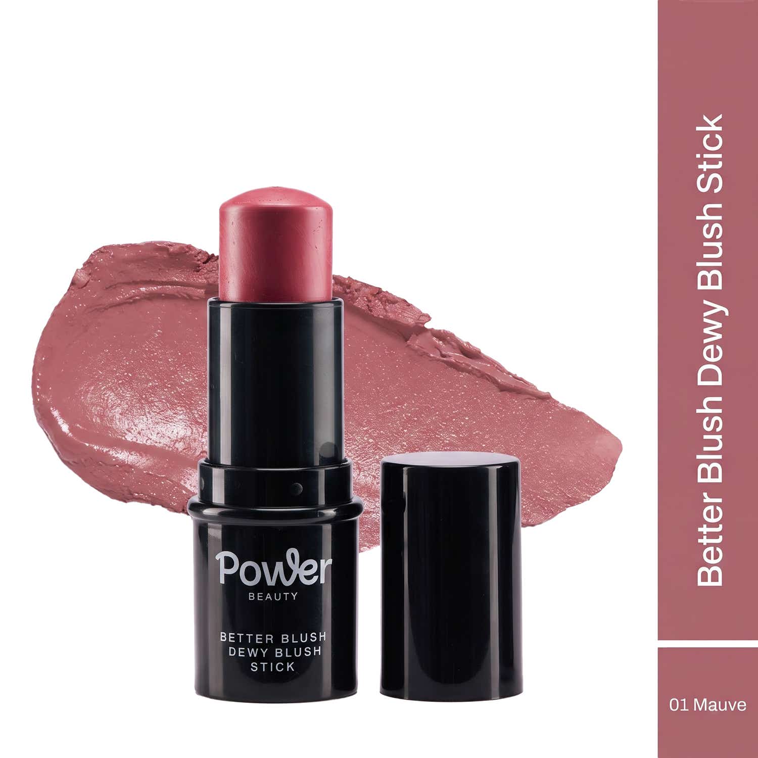Power Beauty | Power Beauty Better Blush Dewy Blush Stick - Lilac 01 (6.5 g)