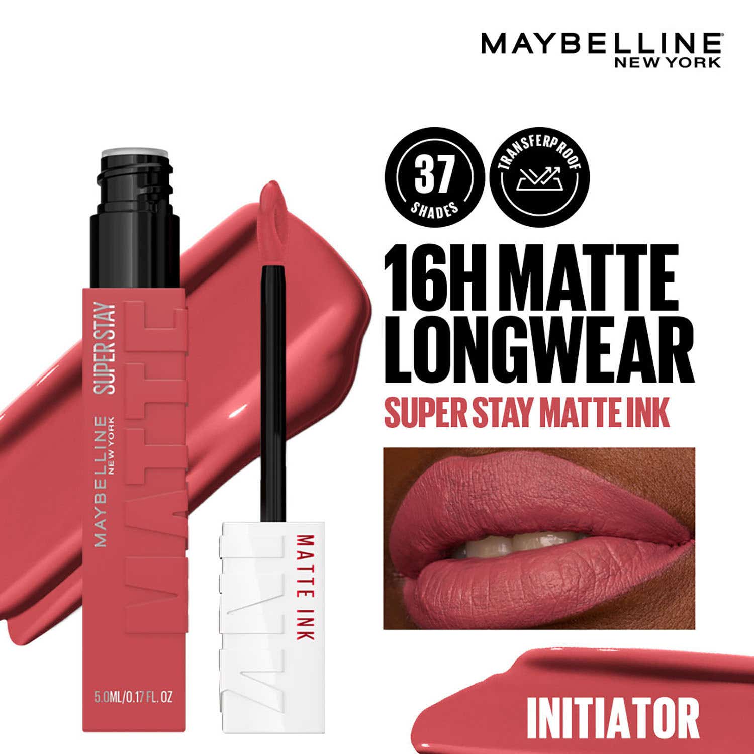 Maybelline New York | Maybelline New York Super Stay Matte Ink Liquid Lipstick - 170 Initiator (5 ml)