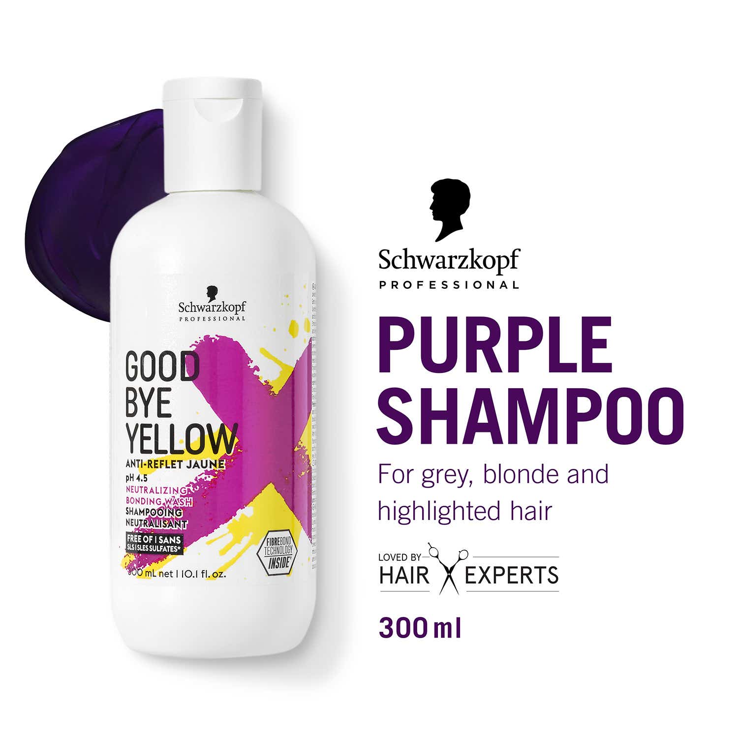 Schwarzkopf Professional | Schwarzkopf Professional Goodbye Yellow Neutralizing Shampoo pH 4.5 (300ml)