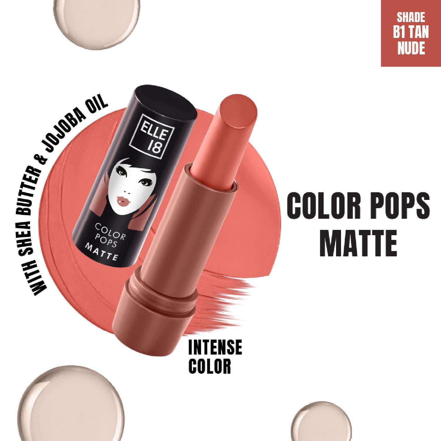 Elle 18 | Elle 18 Color Pop Matte Lip Color - B1 Tan Nude (4.3g)