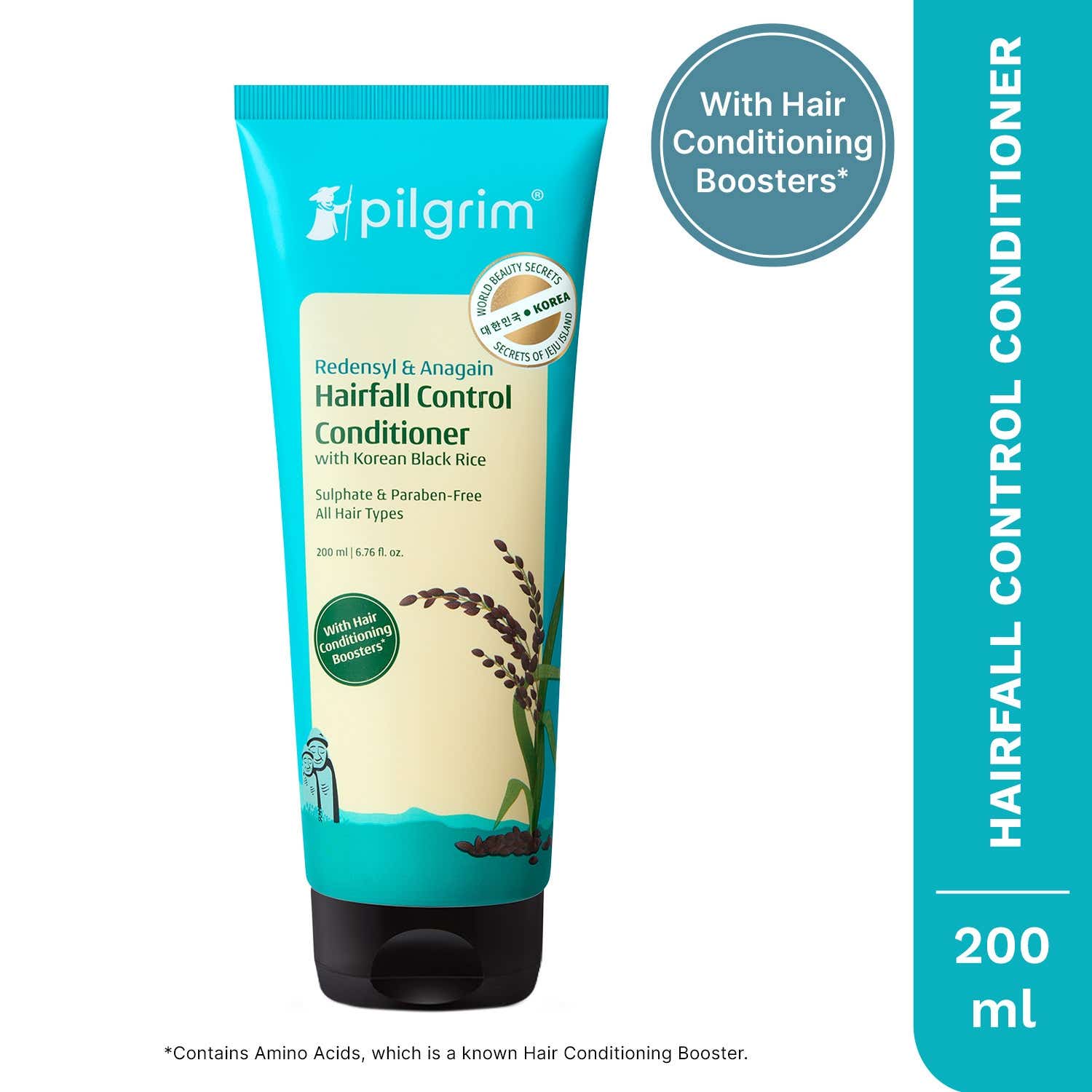Pilgrim | Pilgrim Redensyl & Anagain Hairfall Control Conditioner (200 ml)