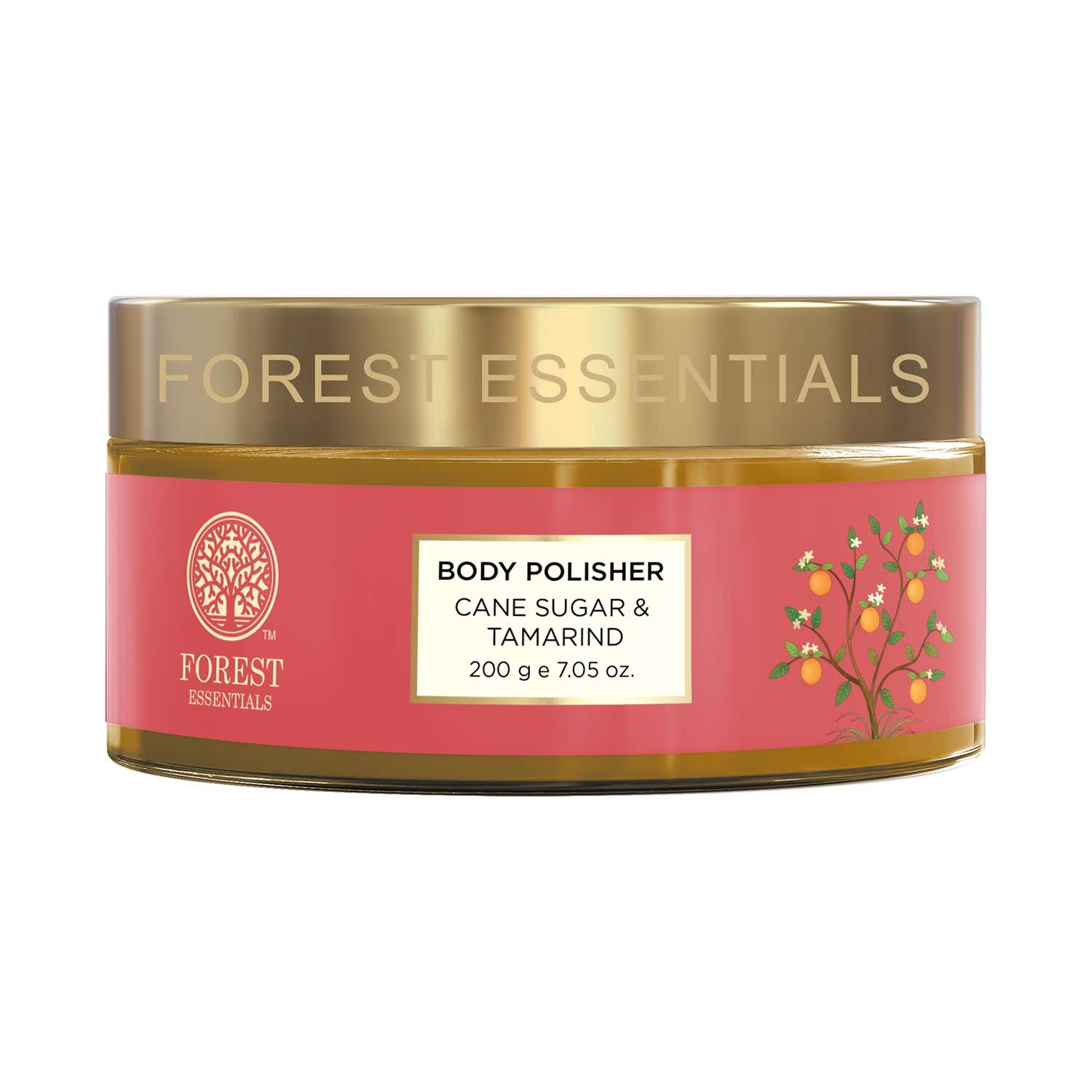Forest Essentials | Forest Essentials Ayurvedic Exfoliating Body Polisher Cane Sugar and Tamarind (200 g)