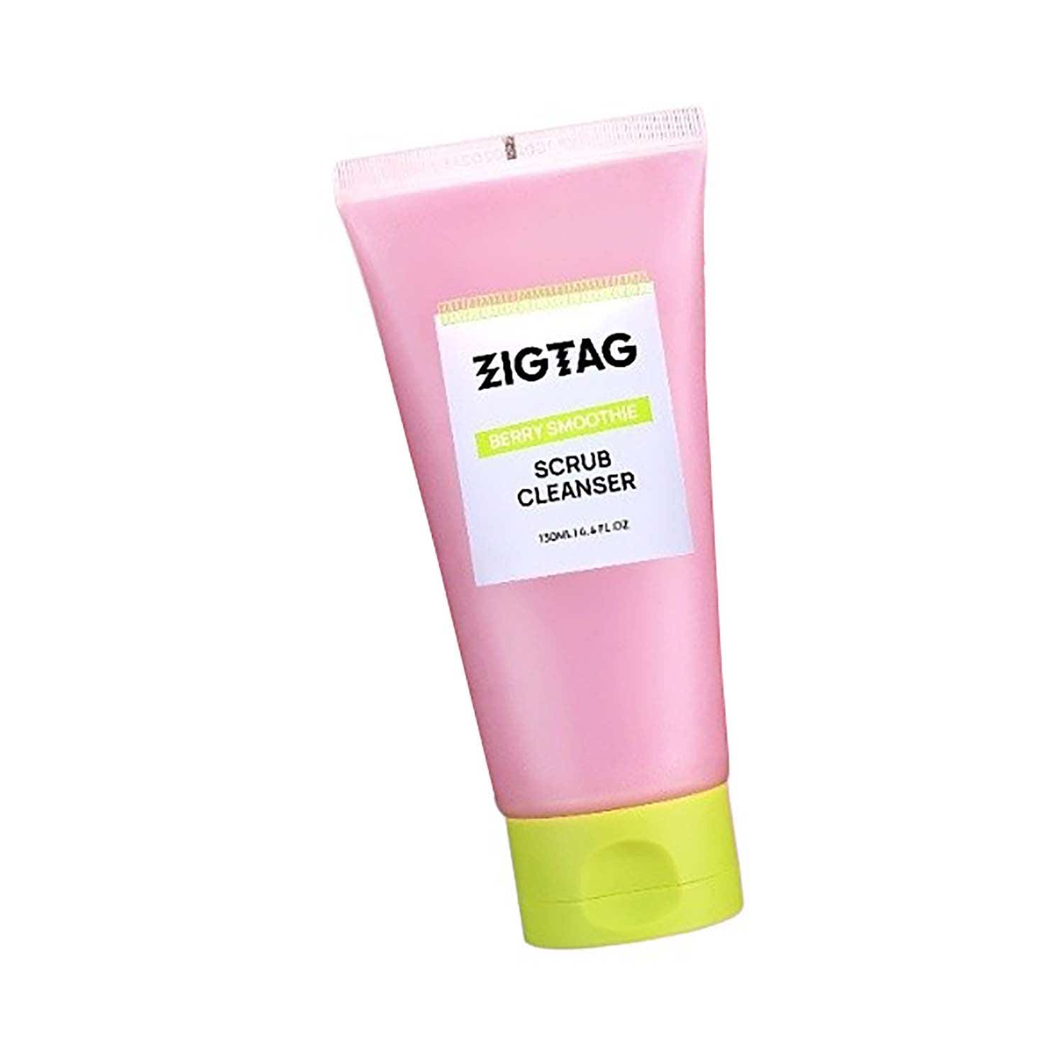 ZIGTAG | ZIGTAG Berry Smoothie Scrub Cleanser, Gentle Exfoliating Pore Cleansing (130 ml)