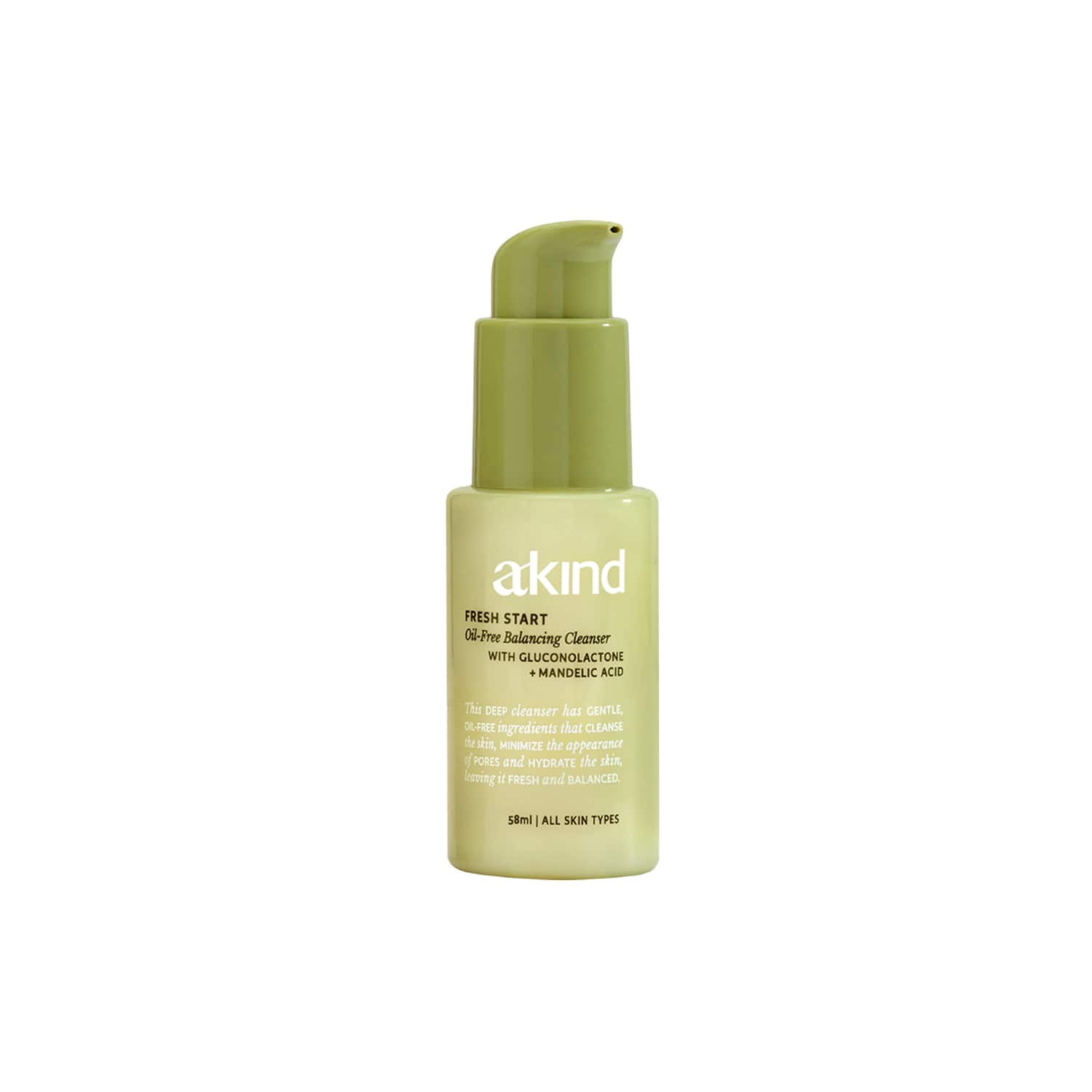 Akind | Akind Fresh Start Oil-Free Balancing Cleanser Mini (58 ml)