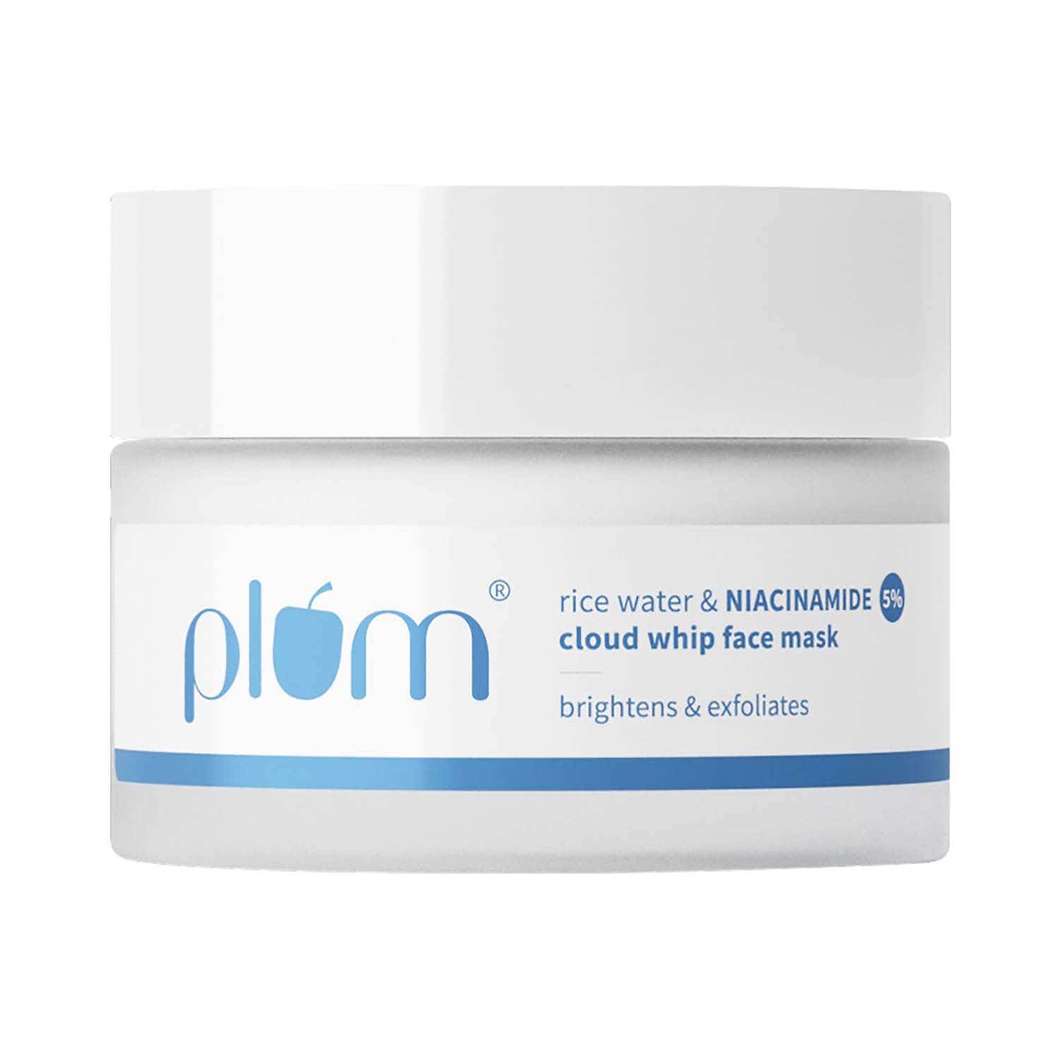 Plum | Plum Rice Water & 5% Niacinamide Cloud Whip Face Mask (50 g)