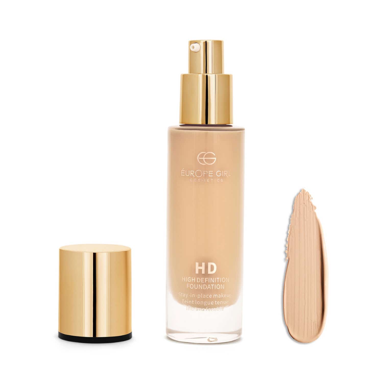 Europe Girl | Europe Girl HD Matte Foundation - Light 15 Neutral undertone (30 ml)