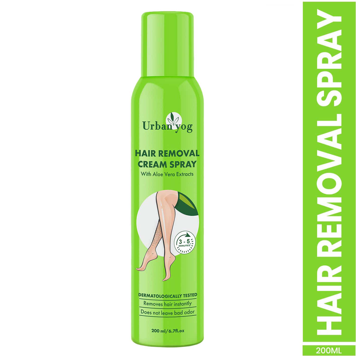 Urban Yog | Urban Yog Hair Removal Cream Spray For Women Aloe Vera (200 ml)