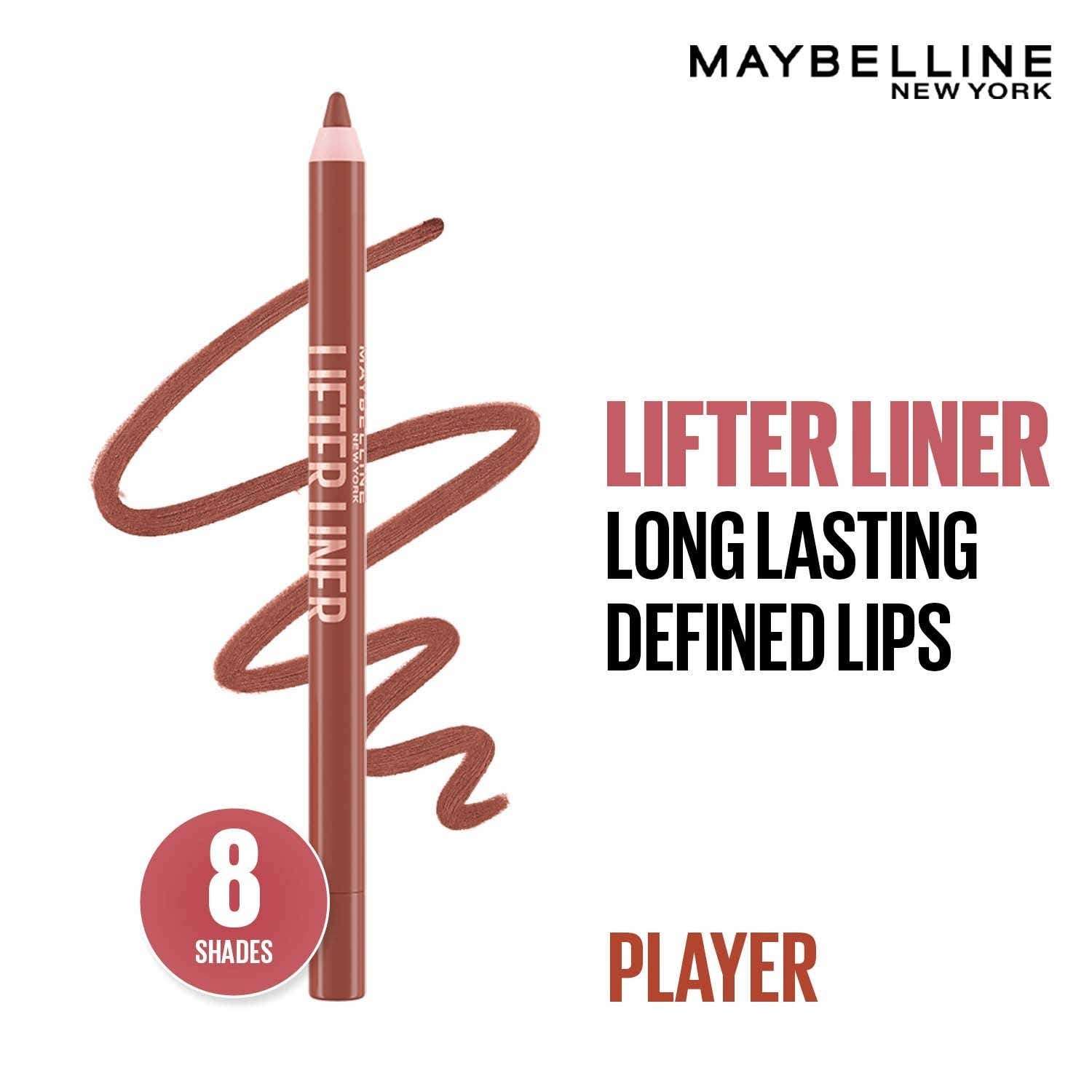 Maybelline New York | Maybelline New York Lifter Liner Lip Pencil with Hyaluronic Acid - Player (1.2 g)