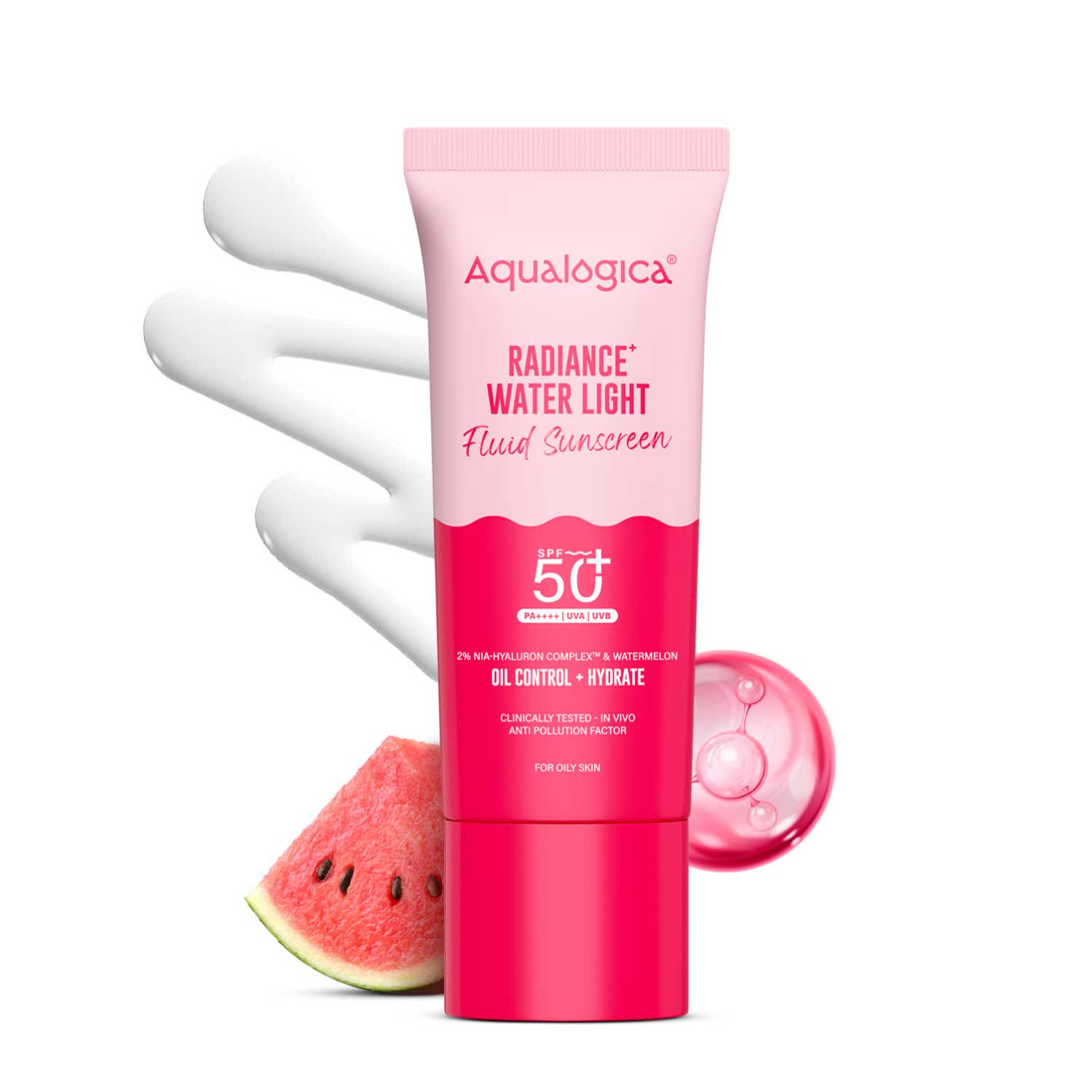 Aqualogica | Aqualogica Radiance+ Oil Control Fluid Sunscreen (50 g)