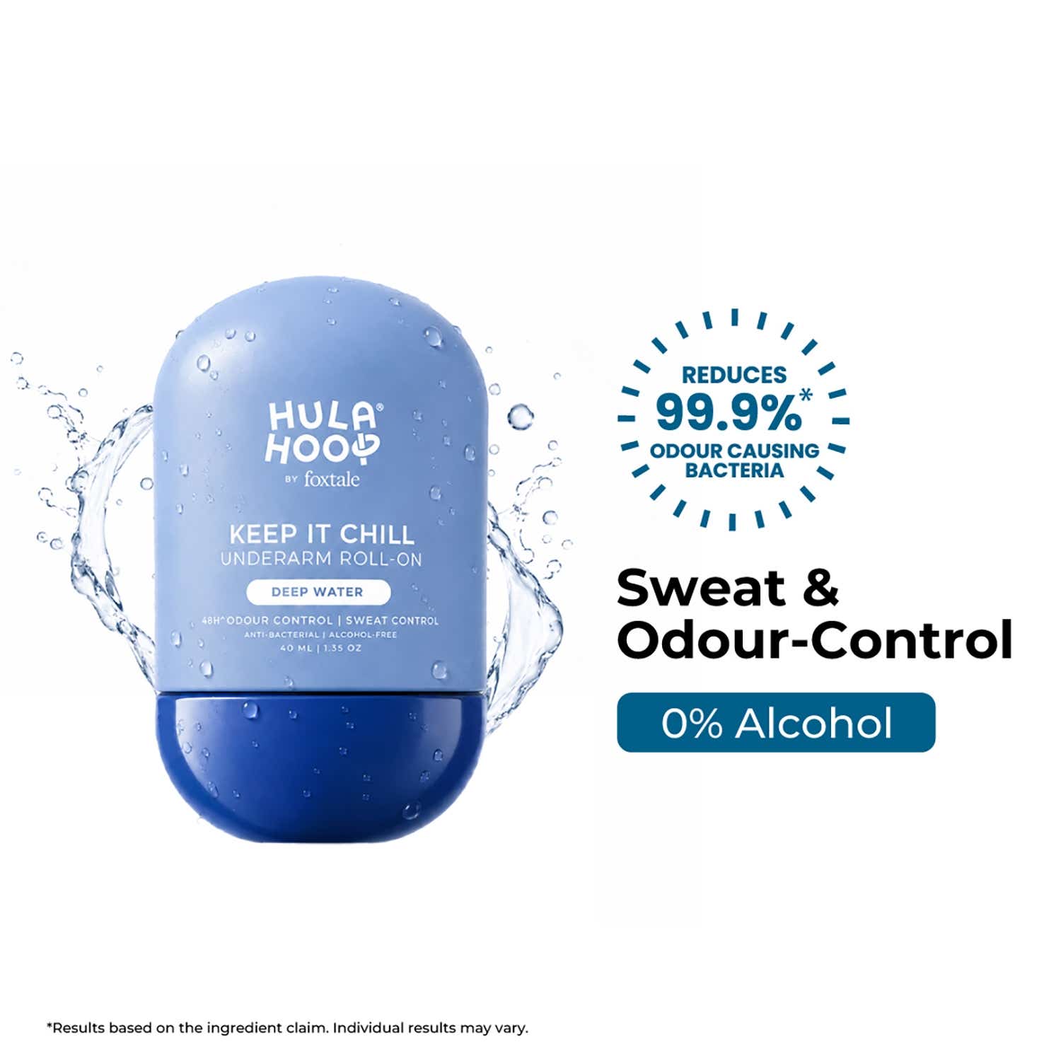 Foxtale | Foxtale Hula Hoop Keep it Chill Underarm Roll-On Unisex (40 ml)