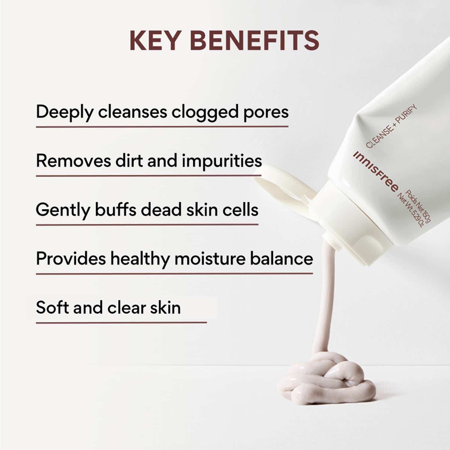 Innisfree Volcanic BHA Pore Cleansing Foam 250g - Image 2